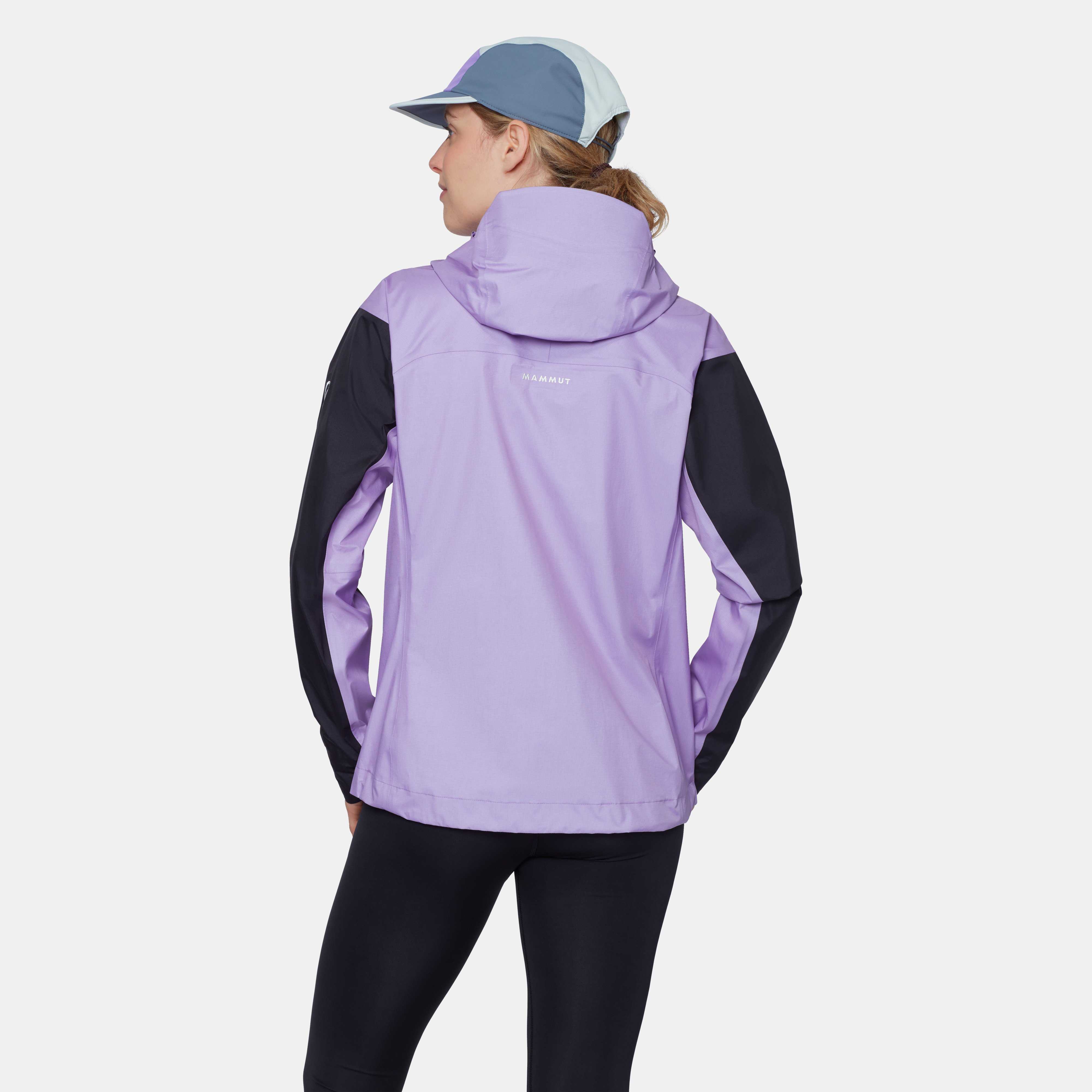 Mammut Taiss Light HS Hooded Jacket Women, lavandin-black - Lavandin-black