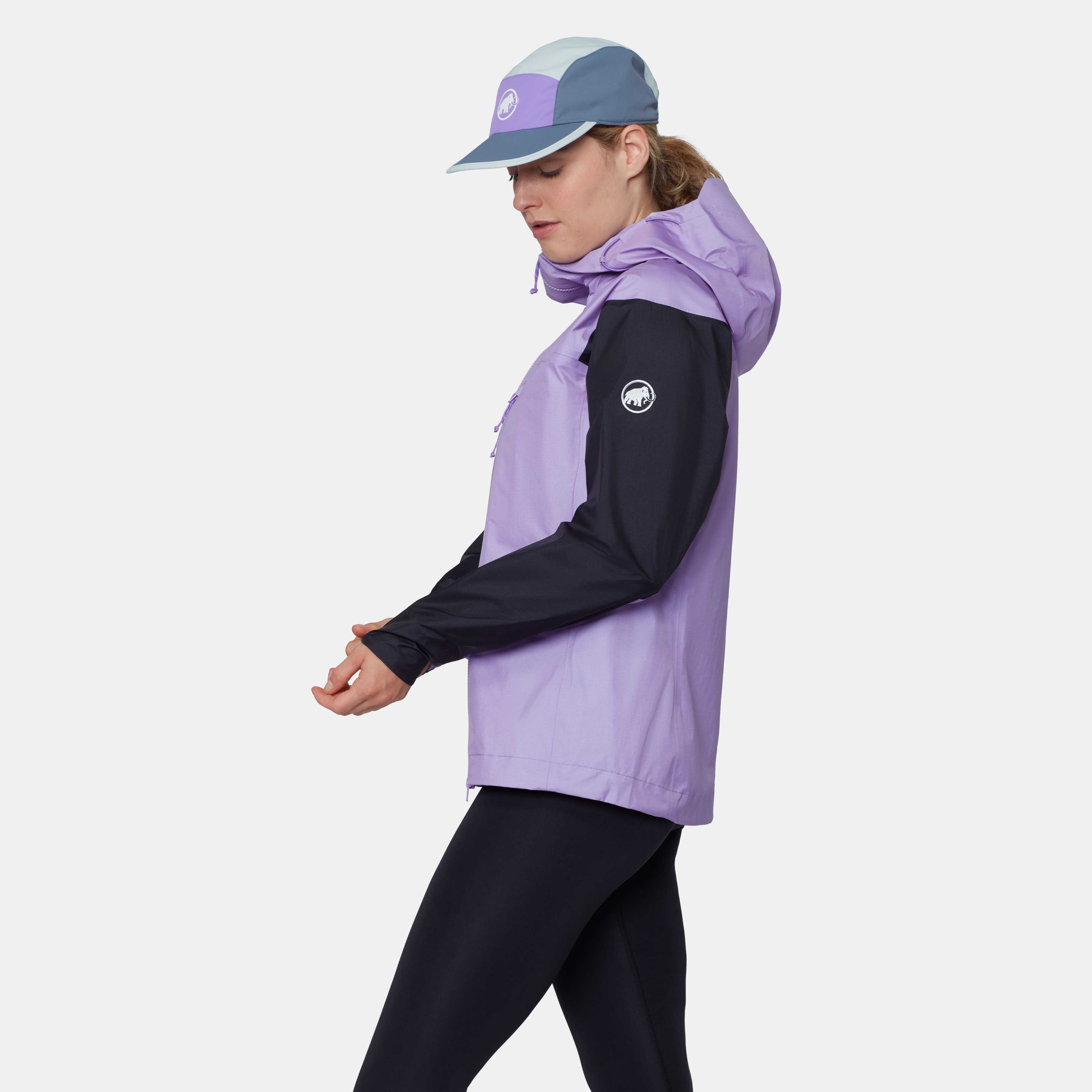 Mammut Taiss Light HS Hooded Jacket Women, lavandin-black - Lavandin-black