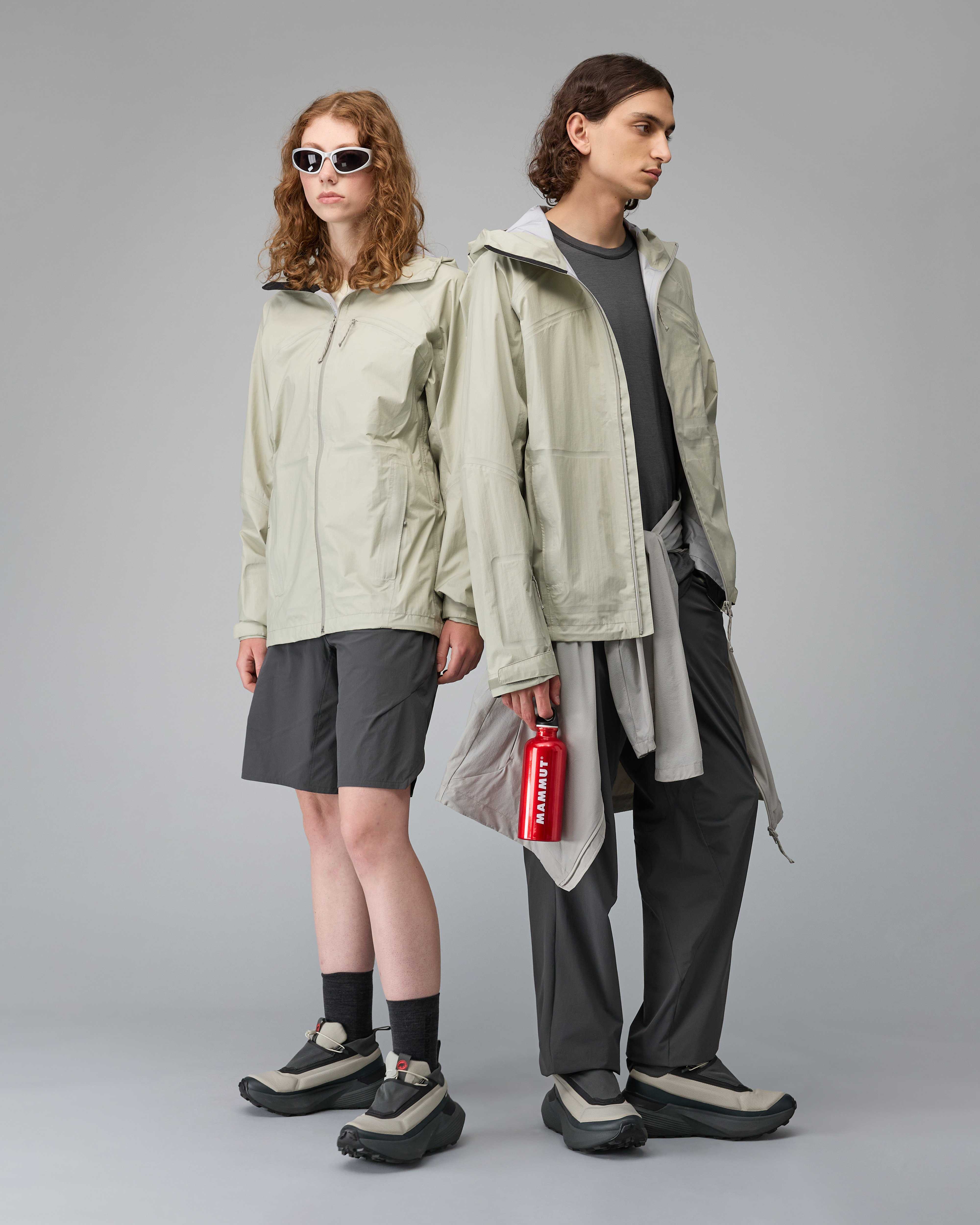 Mammut Hiking Patrol x Mammut HS Hooded Jacket, willow whisper - Willow whisper