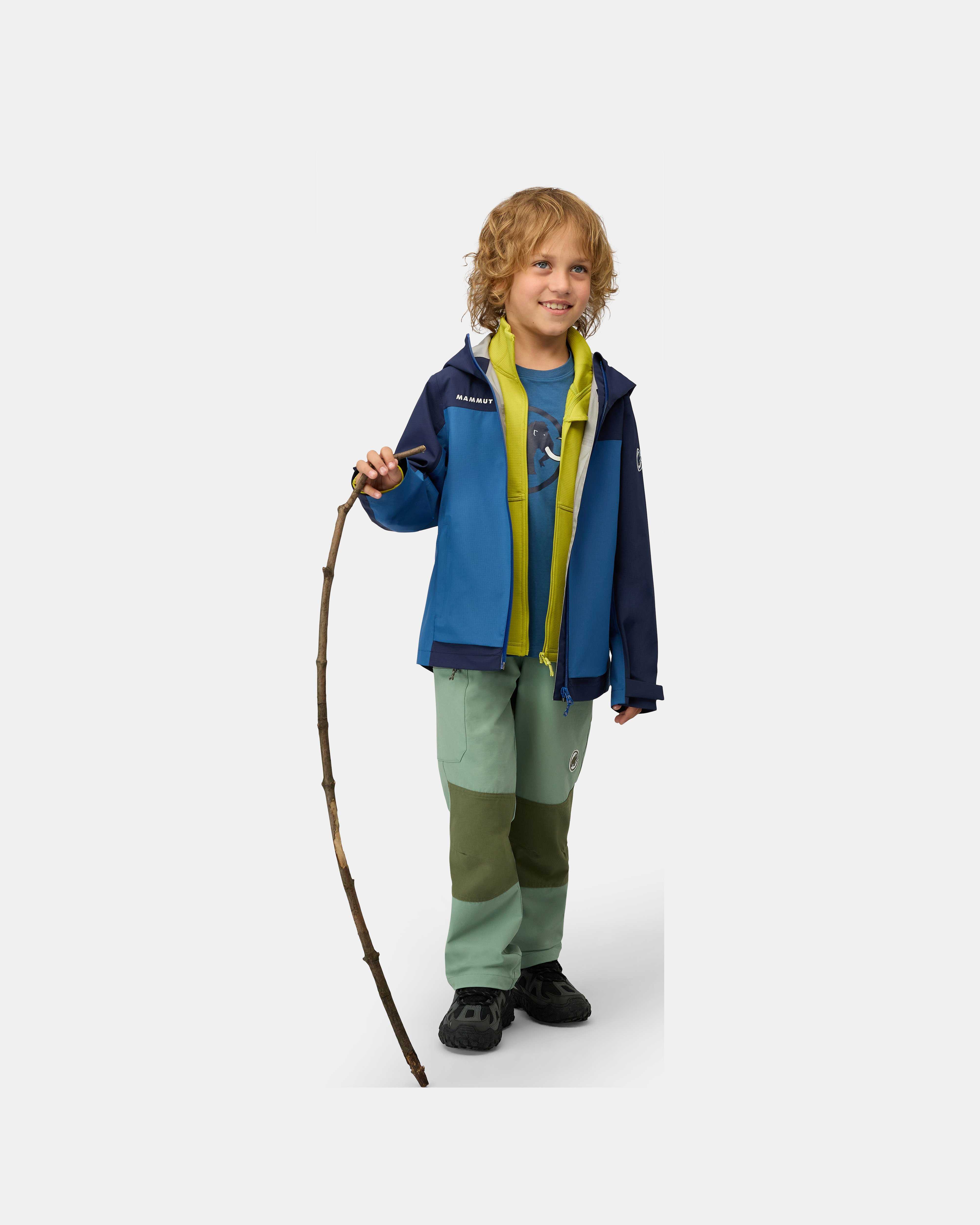 Mammut Taiss HS Hooded Jacket Kids, marine-tschiel - Marine-tschiel