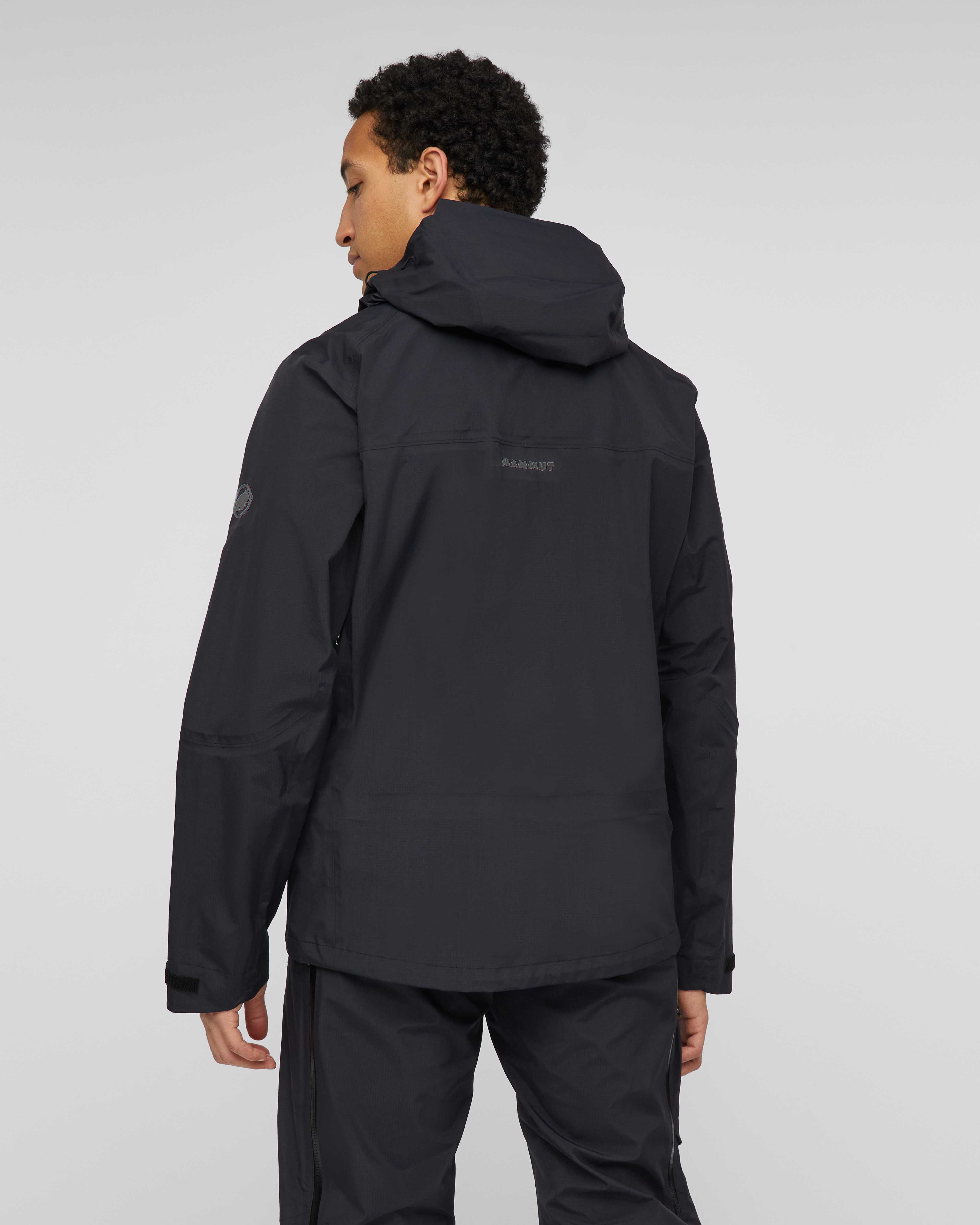 Mammut Skintrack HS Hooded Jacket Men, black - Black - Model back view
