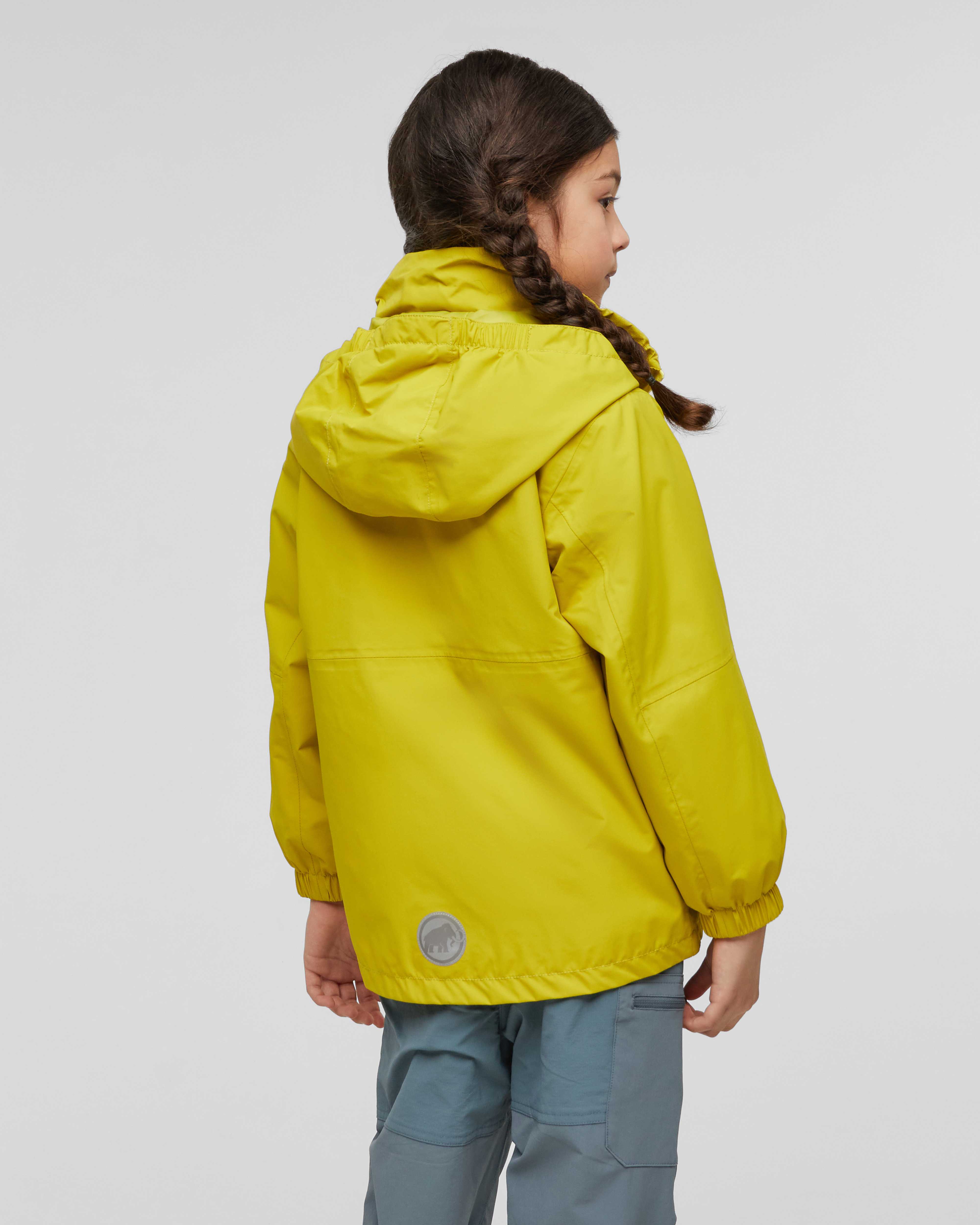 Mammut Treeline 3 in 1 HS Hooded Jacket Kids, acacia-holunder - Acacia-holunder - Model back view