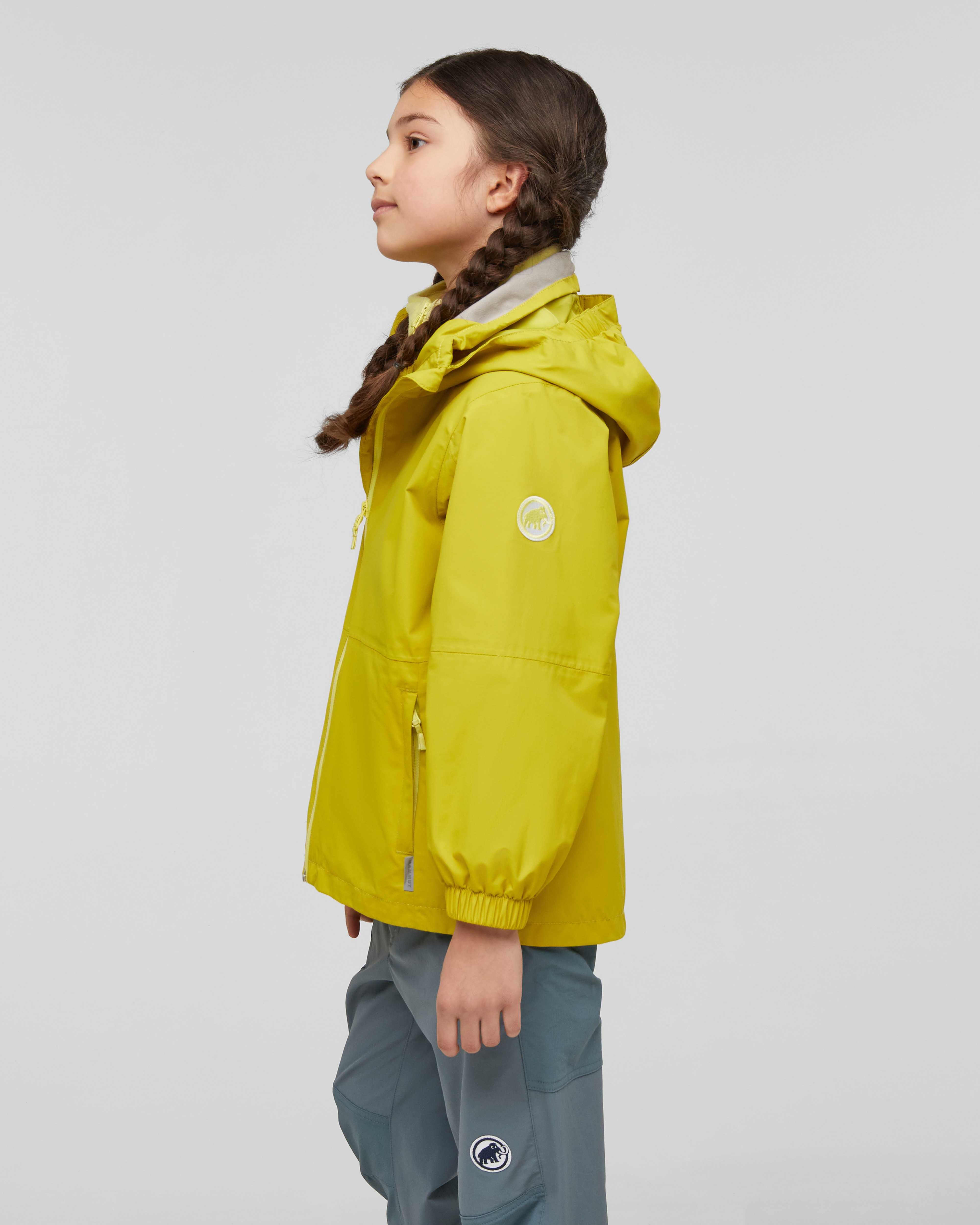 Mammut Treeline 3 in 1 HS Hooded Jacket Kids, acacia-holunder - Acacia-holunder - Model side view