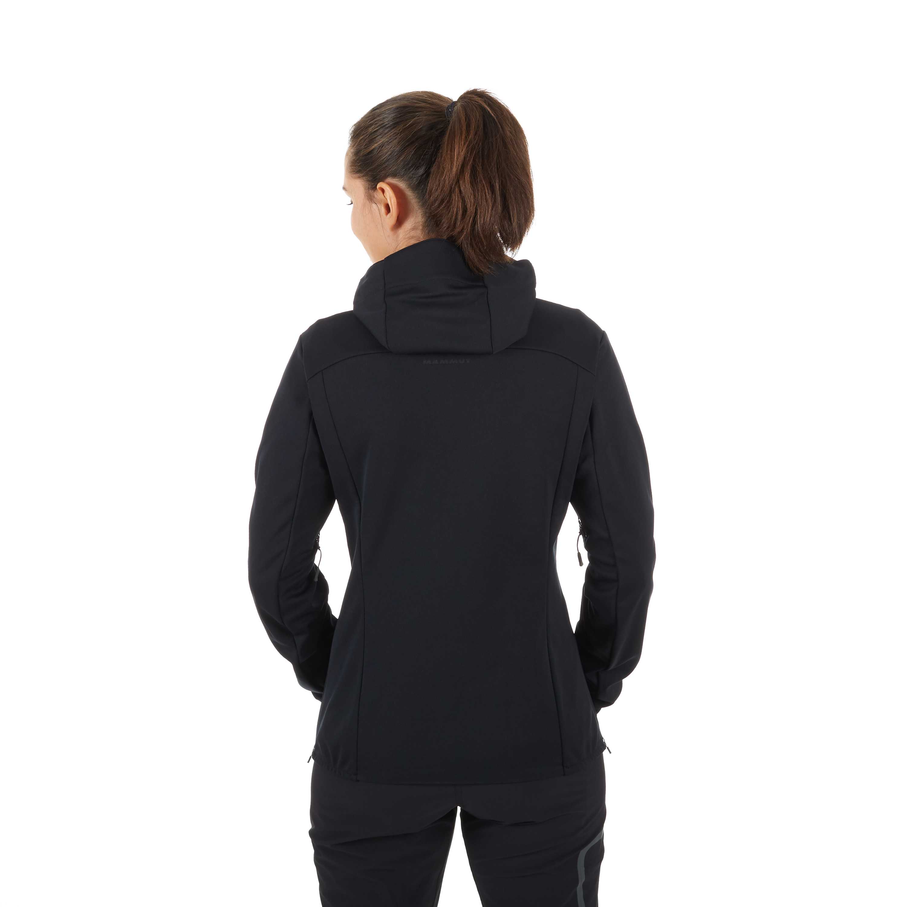 Mammut Ultimate V SO Hooded Jacket Women - black-black, XXS - Black-black
