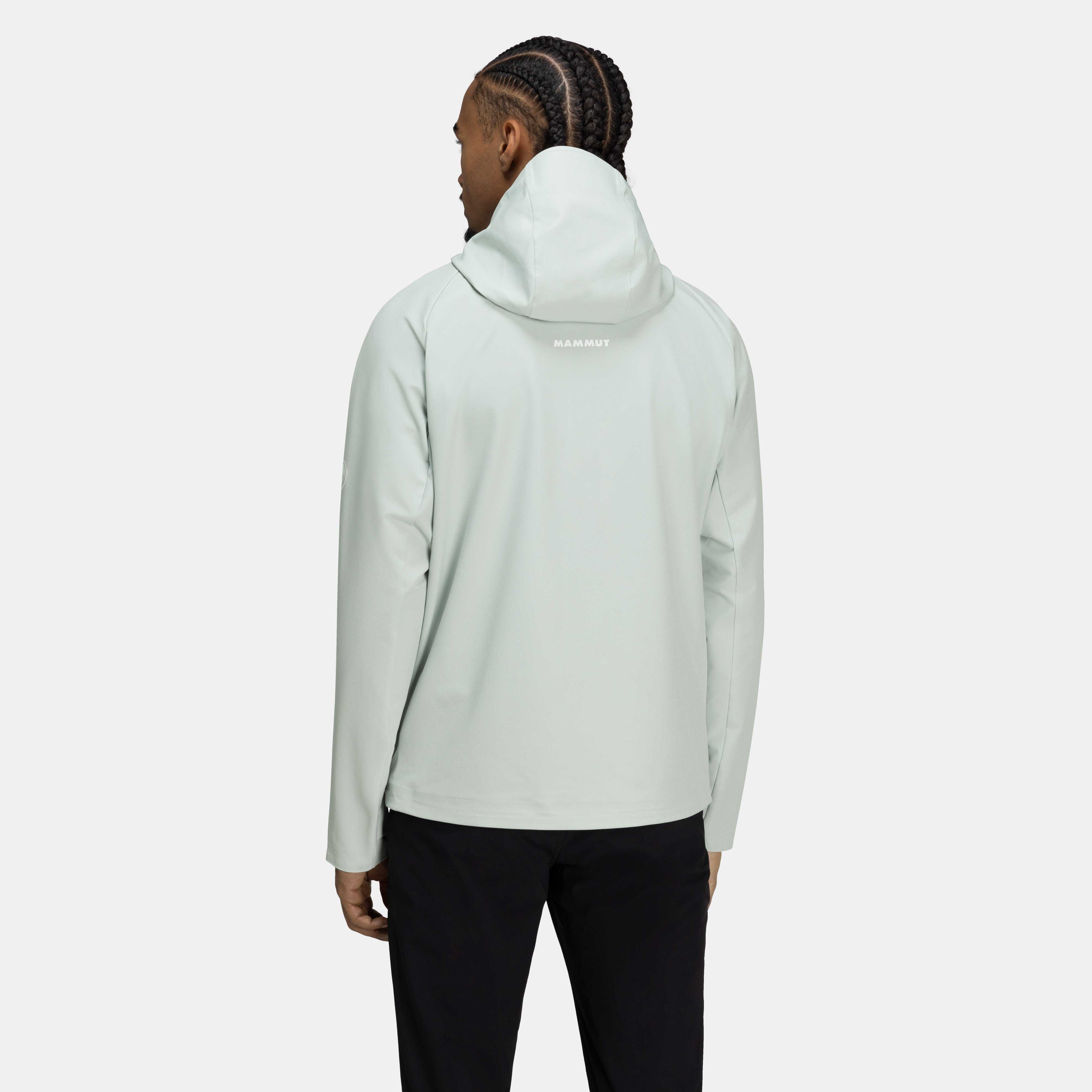 Mammut Macun 2.0 SO Hooded Jacket AF Men, silver sage - Silver sage