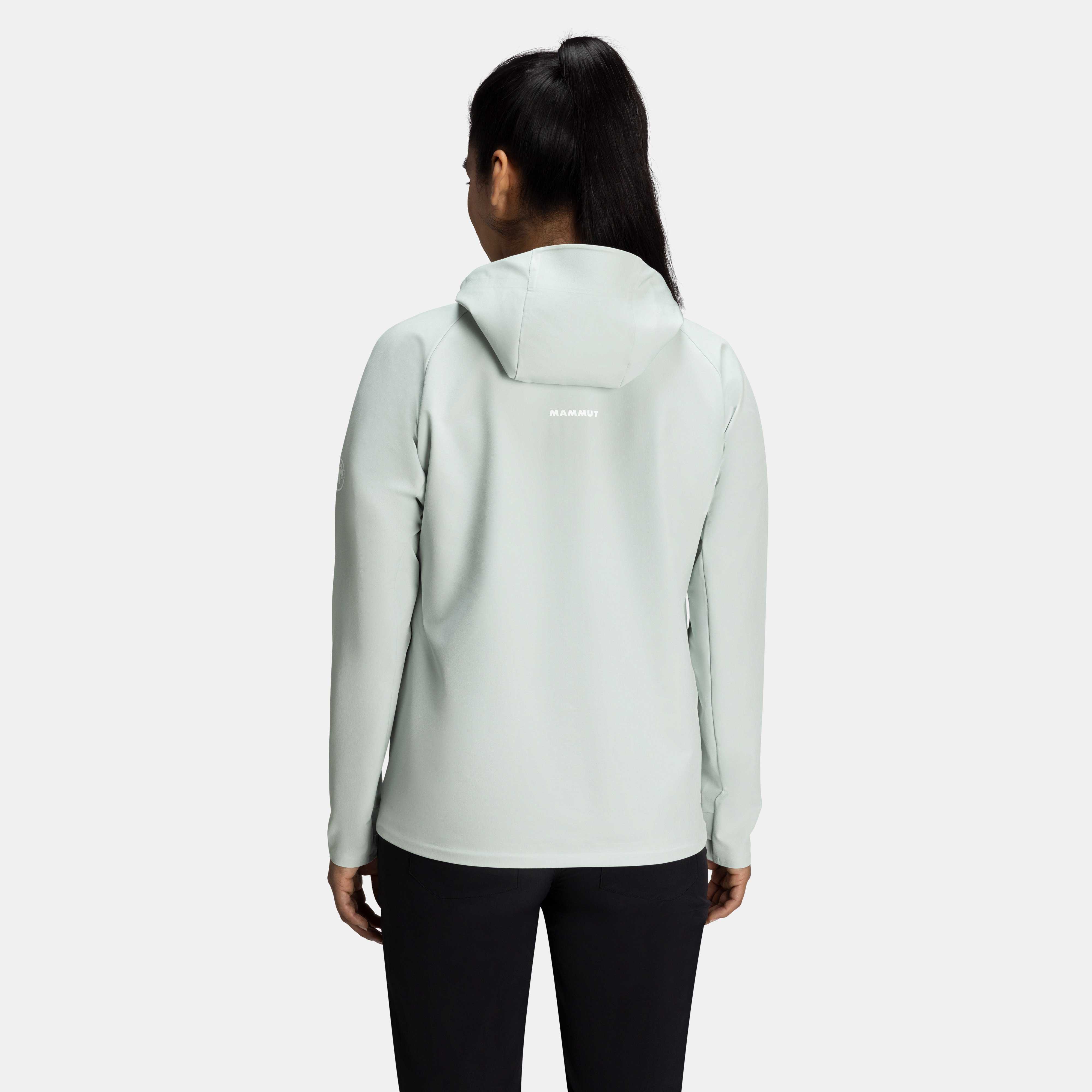 Mammut Macun 2.0 SO Hooded Jacket AF Women, silver sage - Silver sage