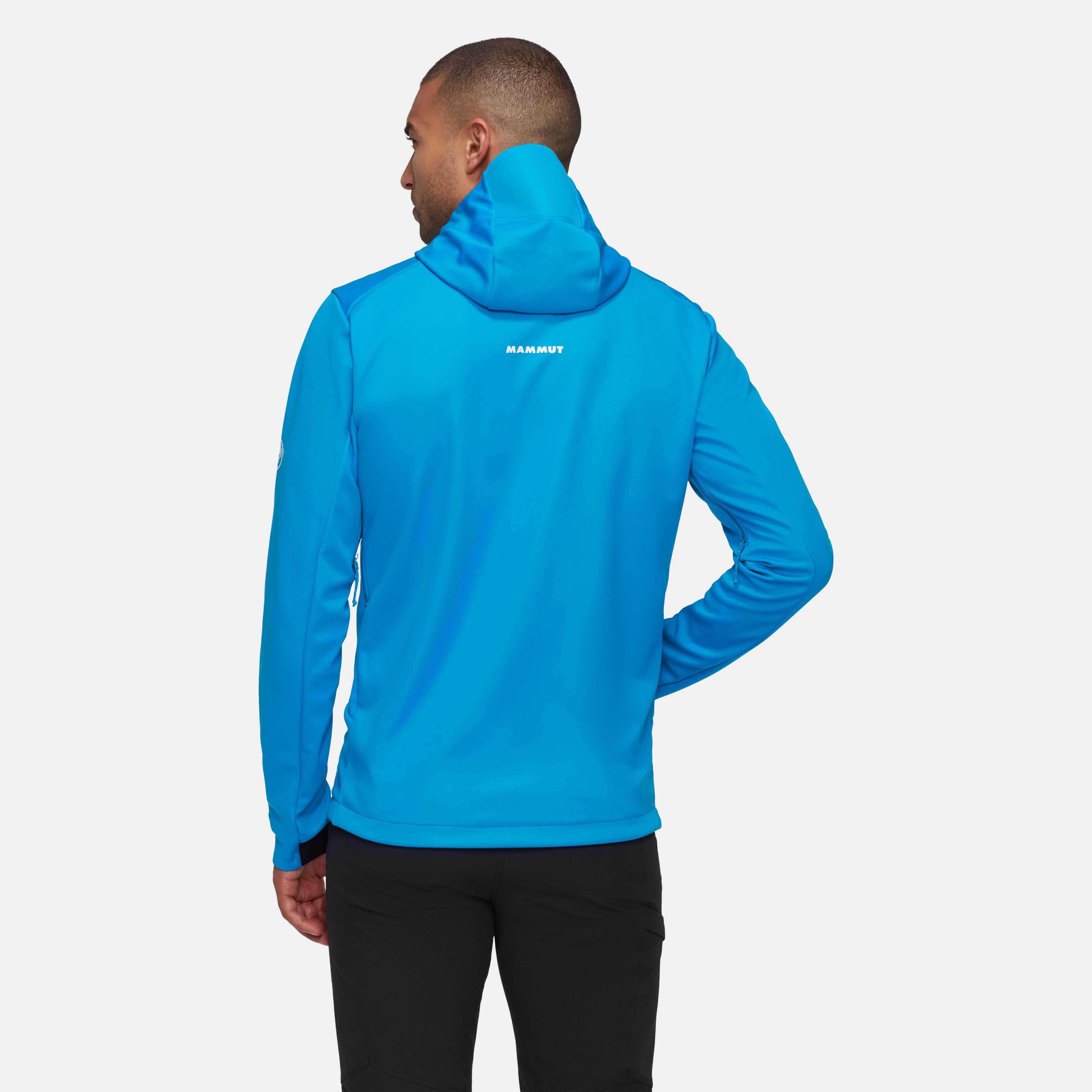 Mammut Ultimate VII SO Hooded Jacket Men, glacier blue - Glacier blue
