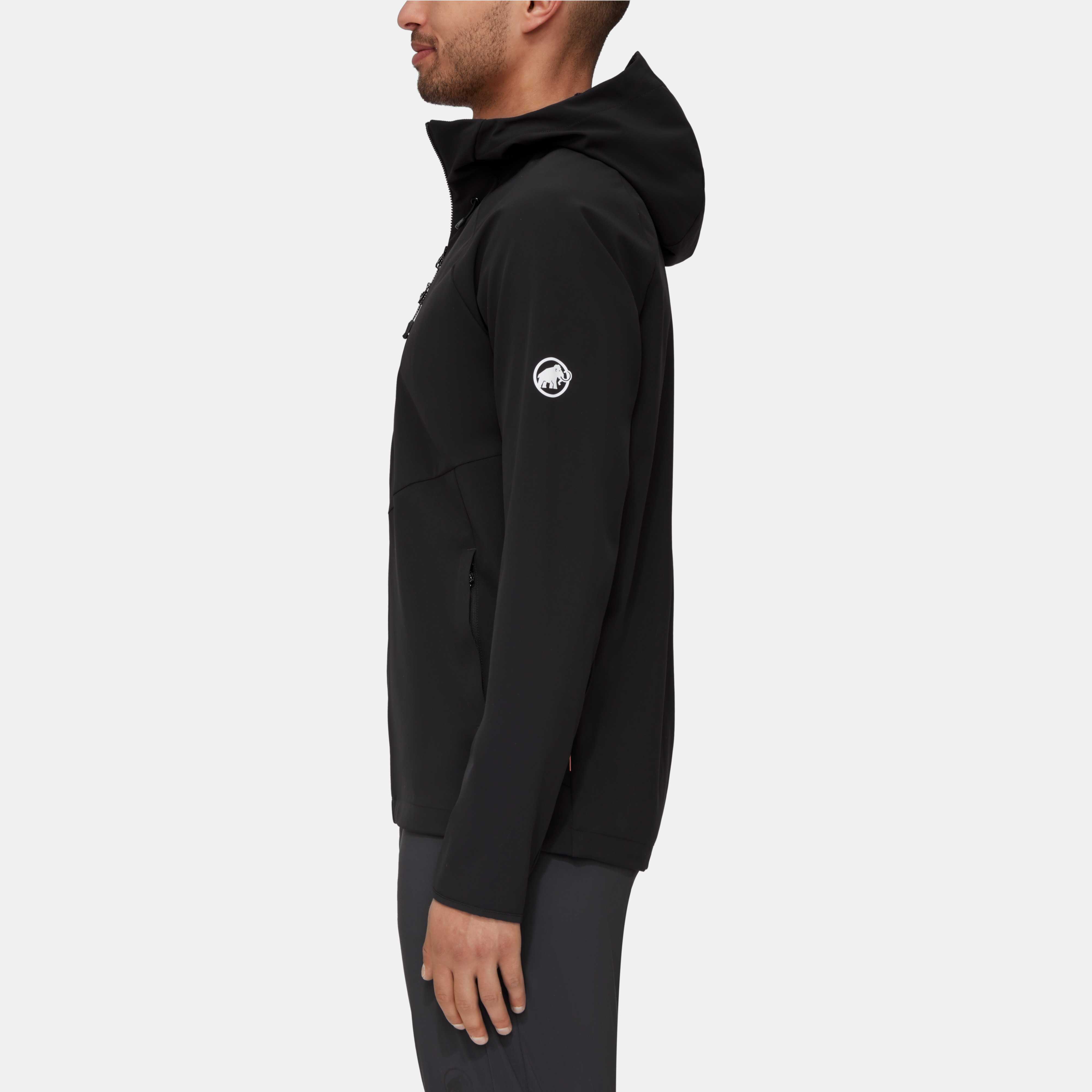Veste Softshell Mammut Ultimate VIII - Tissu WINDSTOPPER 3 Couches - Respirable, Résistante Intempéries - Pour Randonnée, Alpinisme - Homme