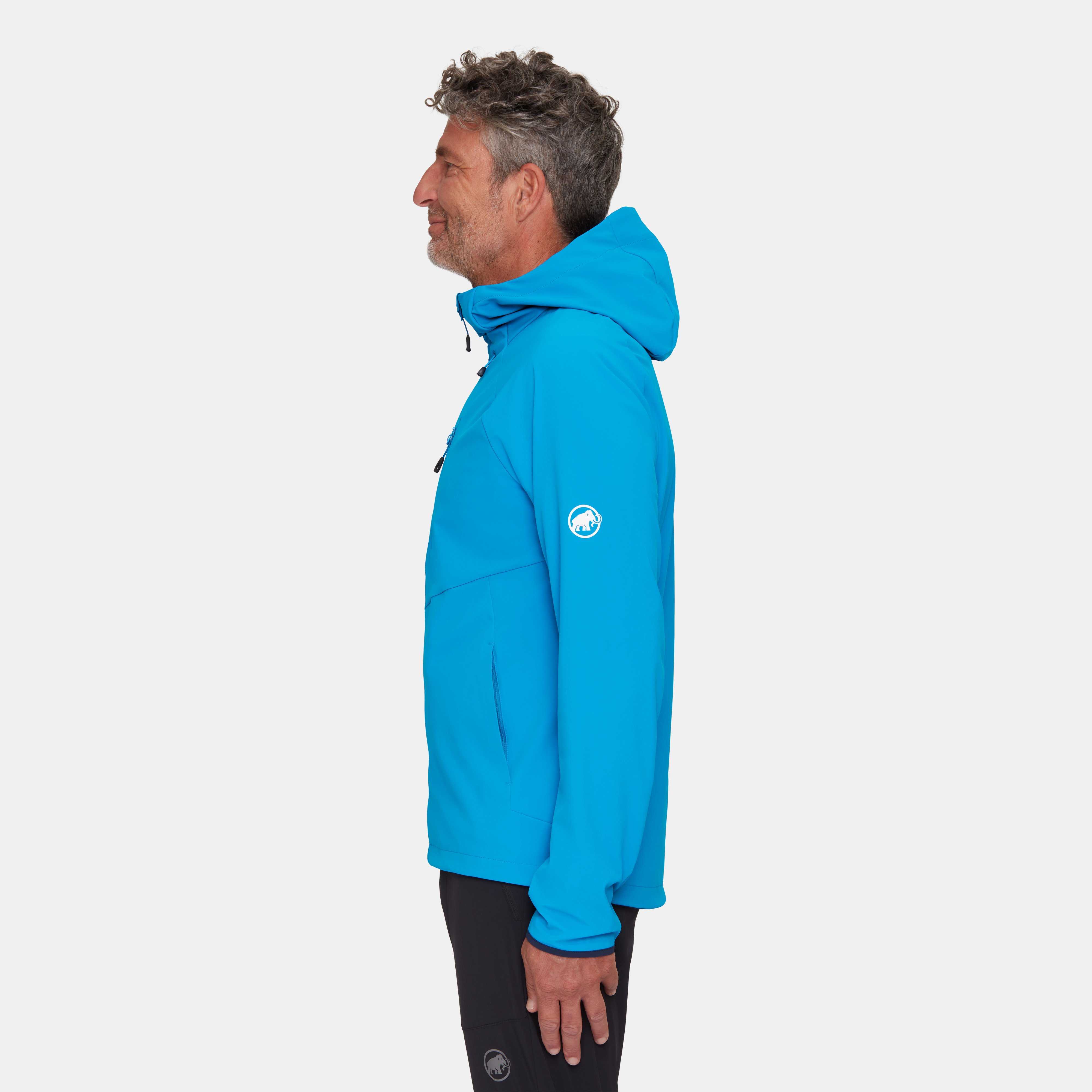 Mammut Ultimate Comfort SO Hooded Jacket Men, glacier blue - Glacier blue