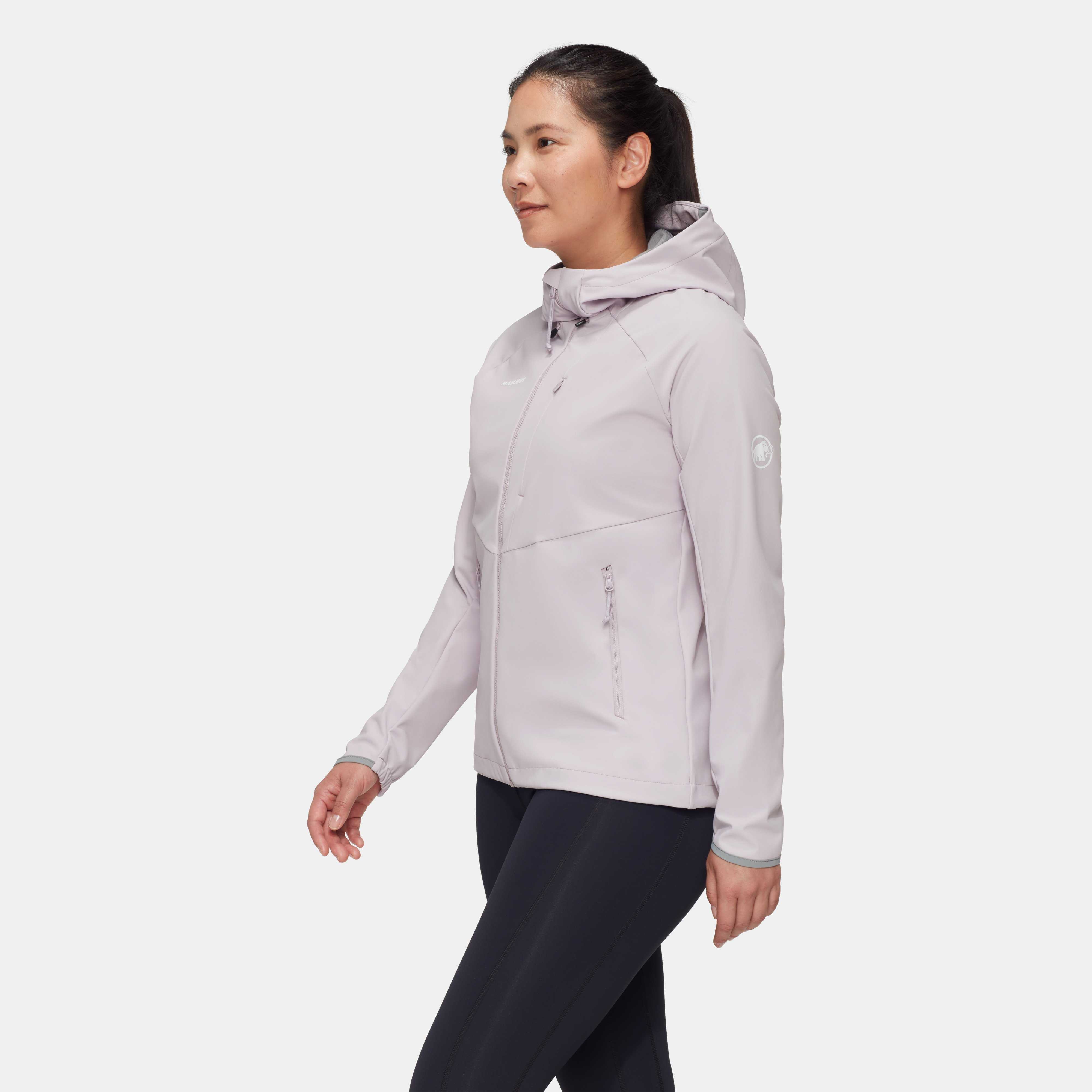 Mammut Ultimate Comfort SO Hooded Jacket Women, alpine calamint - Alpine calamint