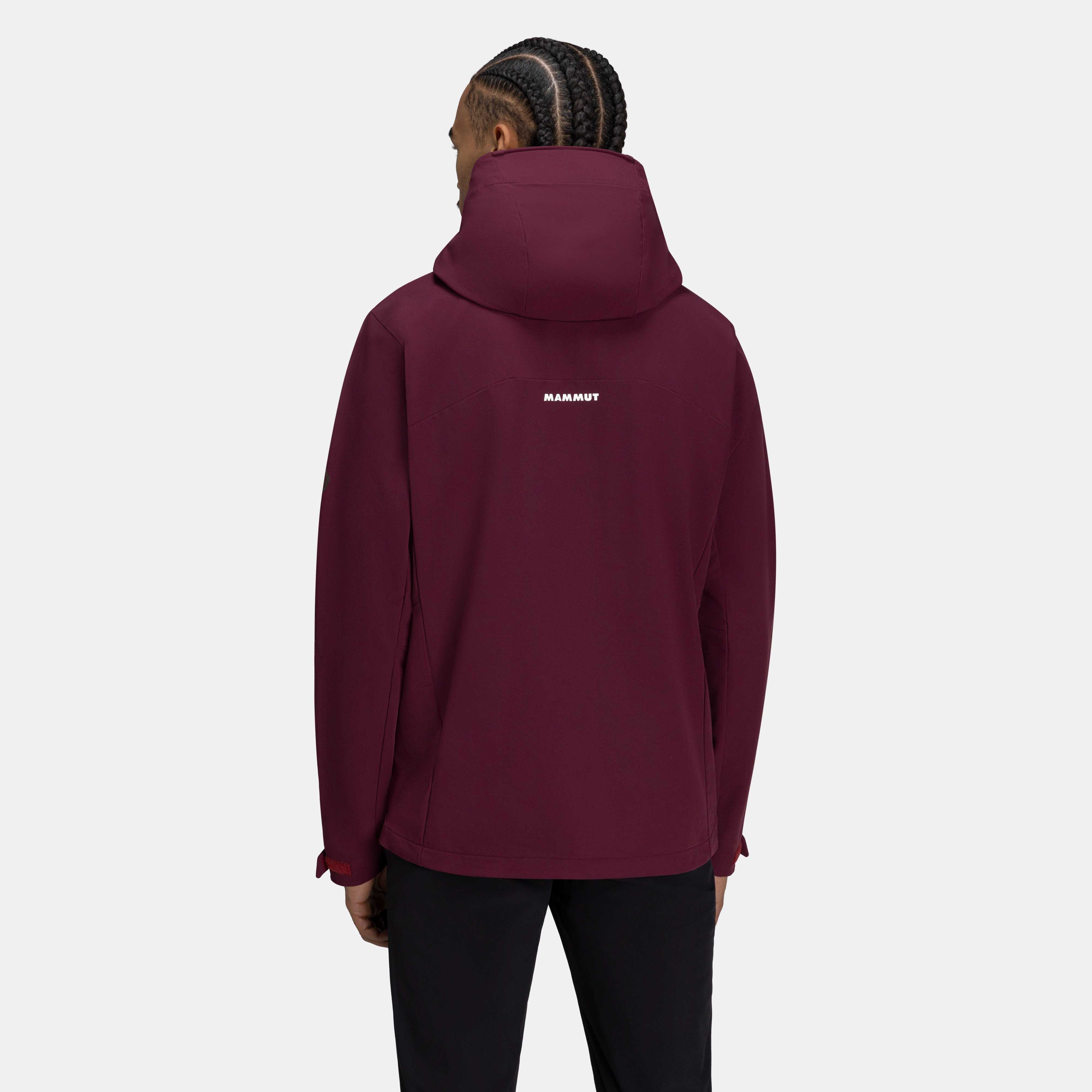 Mammut Trekkers SO Hooded Jacket AF Men, vin - Vin