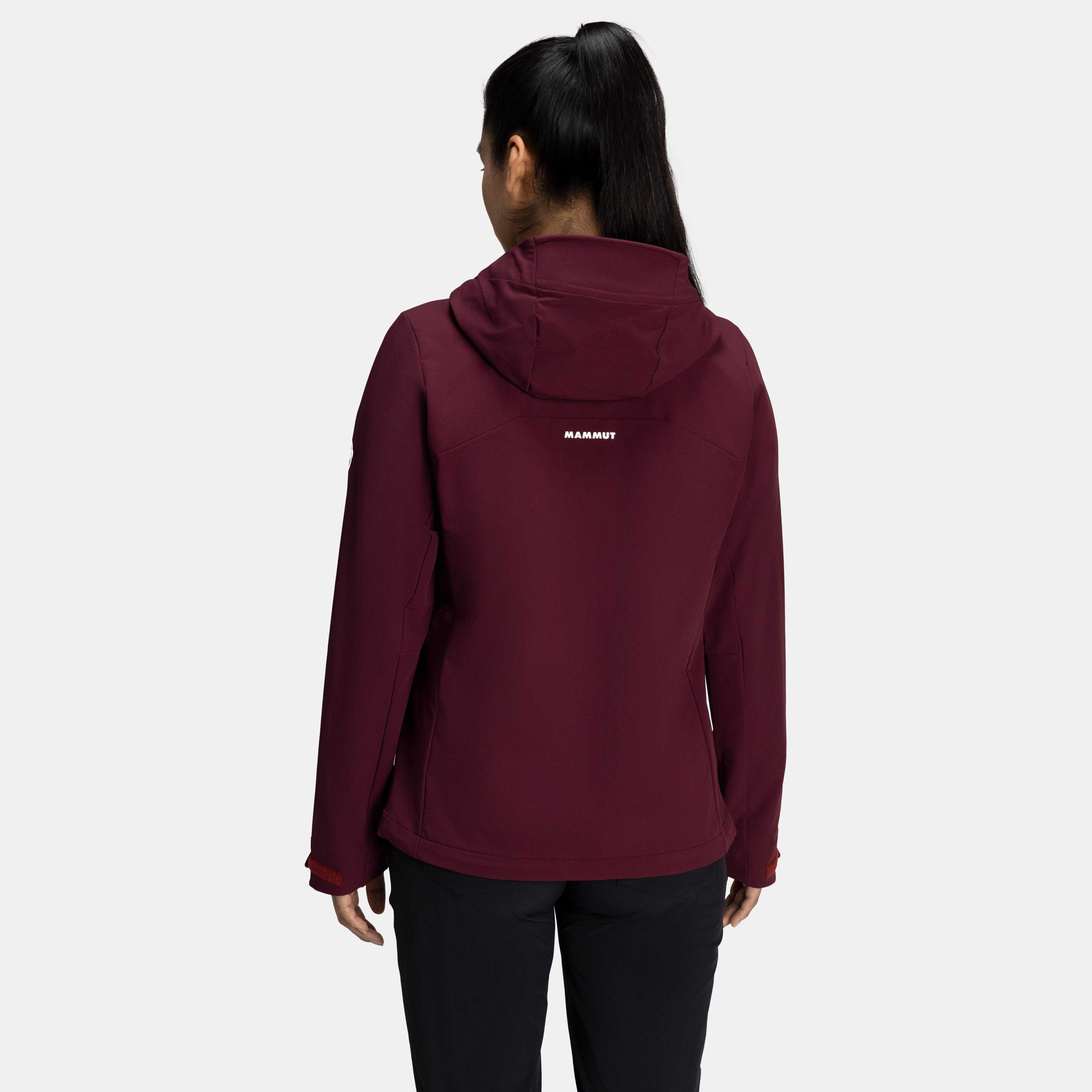 Mammut Trekkers SO Hooded Jacket AF Women, vin - Vin