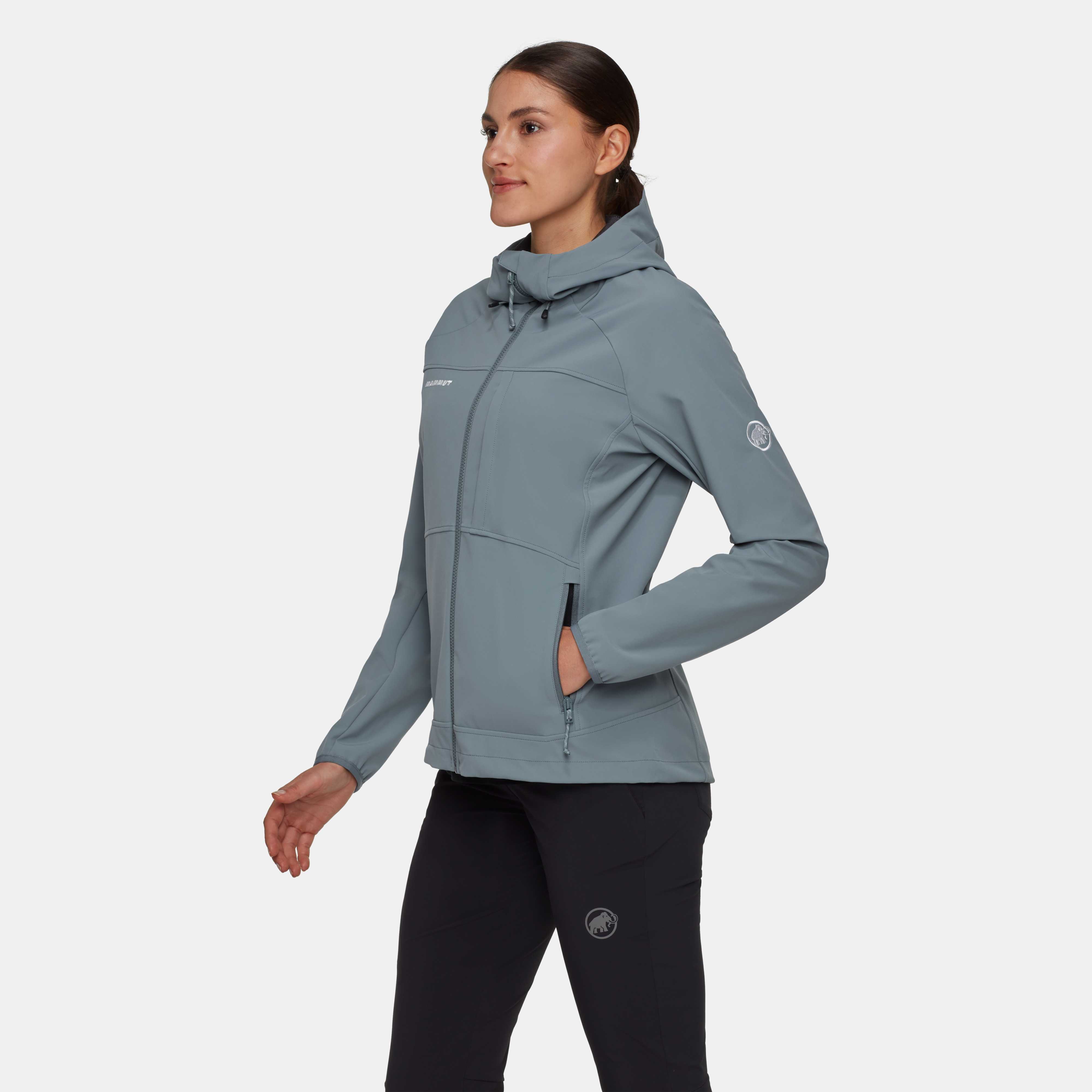 Mammut Ultimate Comfort SO Hooded Jacket Women, strata - Strata