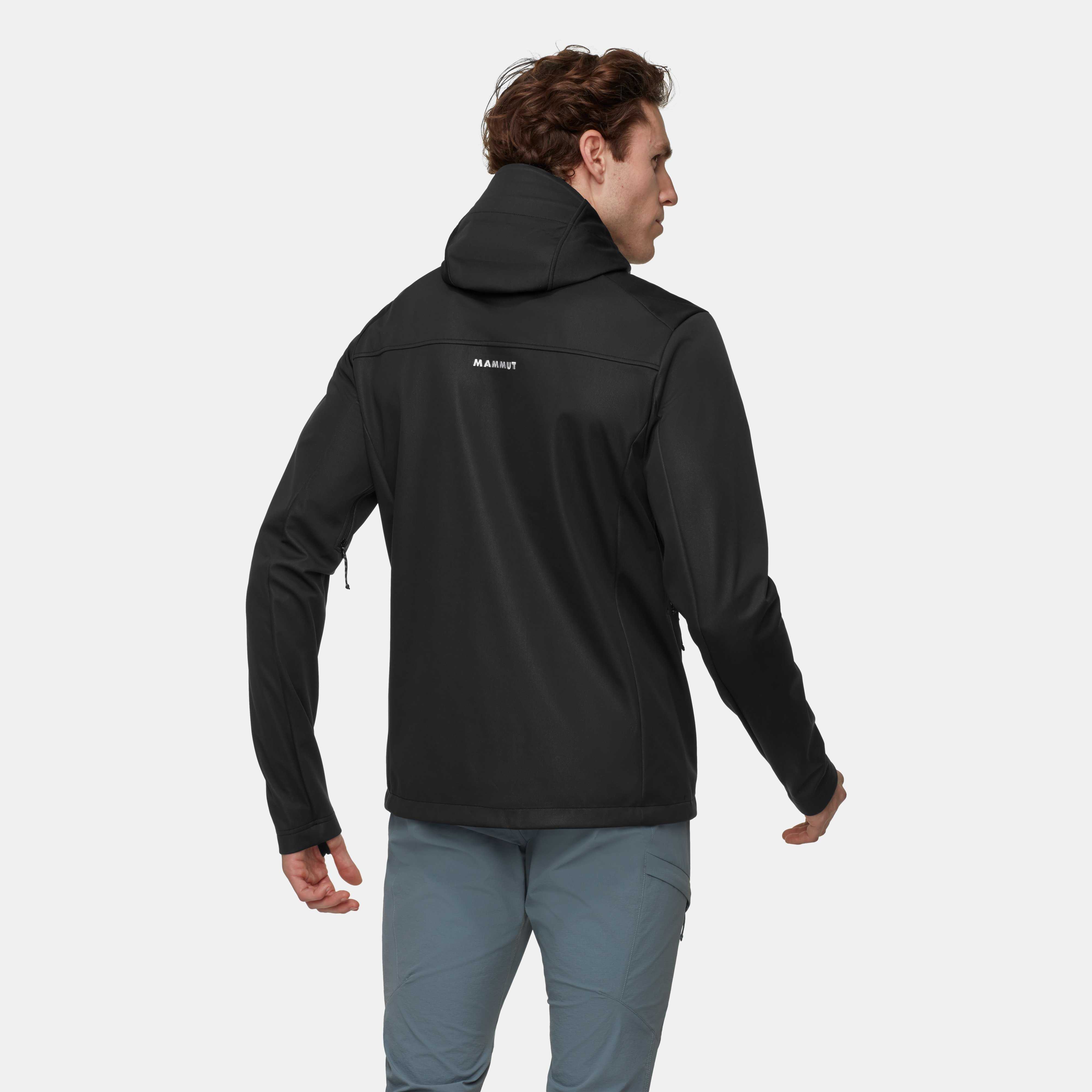 Mammut Ultimate VIII SO Hooded Jacket Men, black - Black