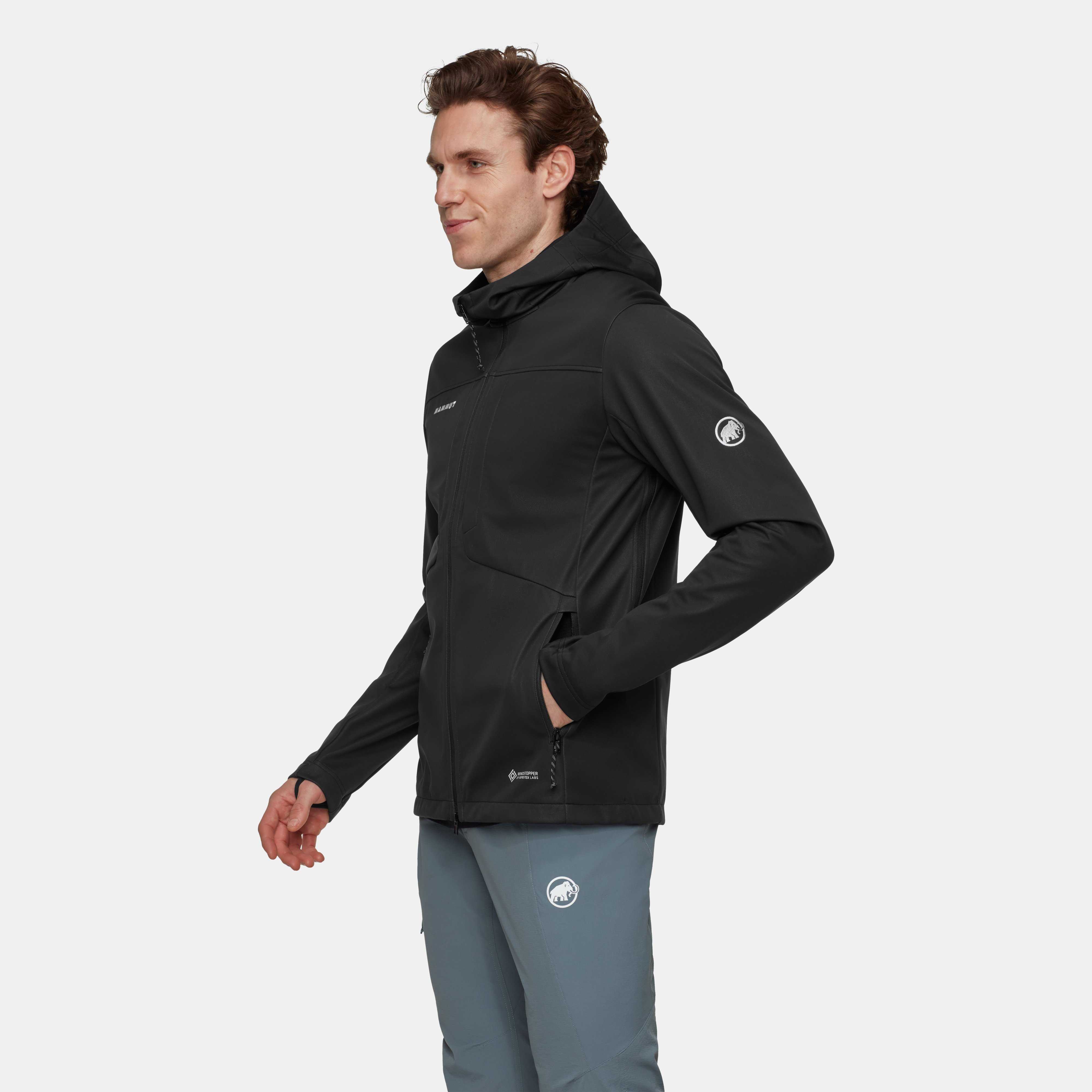 Mammut Ultimate VIII SO Hooded Jacket Men, black - Black