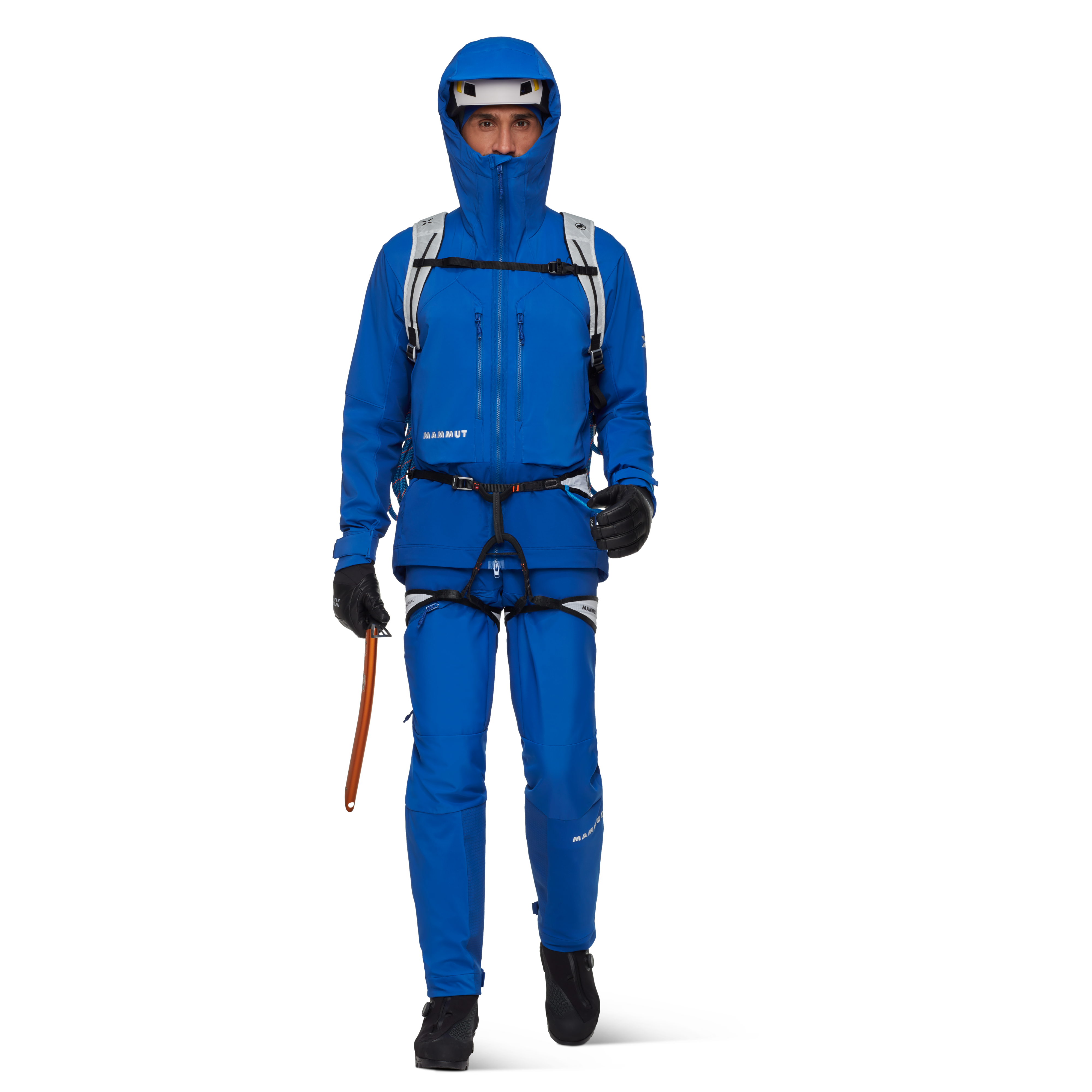 Mammut Eiger Nordwand Pro SO Hooded Jacket Men, eiger blue - Eiger blue