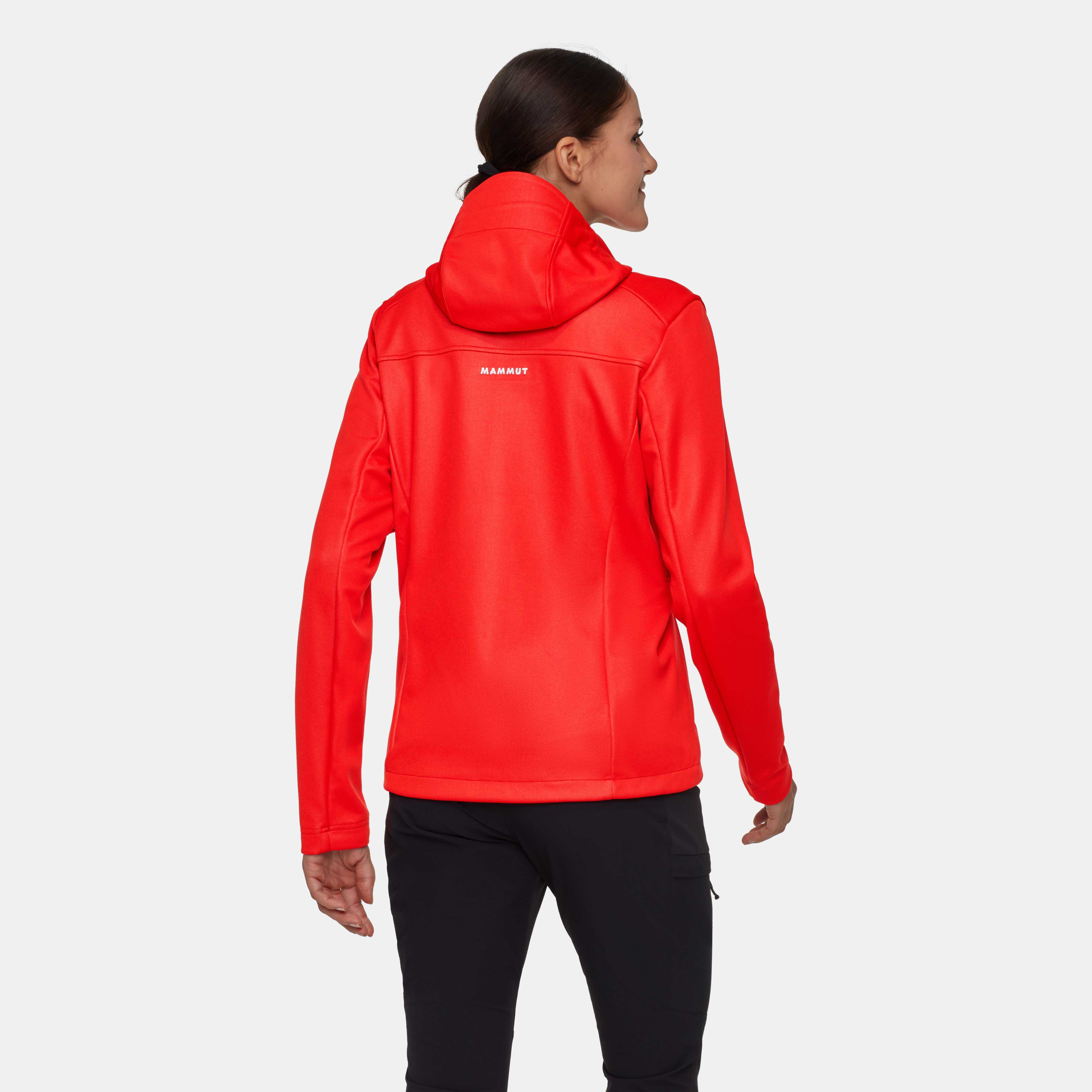 Mammut Ultimate VIII SO Hooded Jacket Women, mammut red - Mammut red