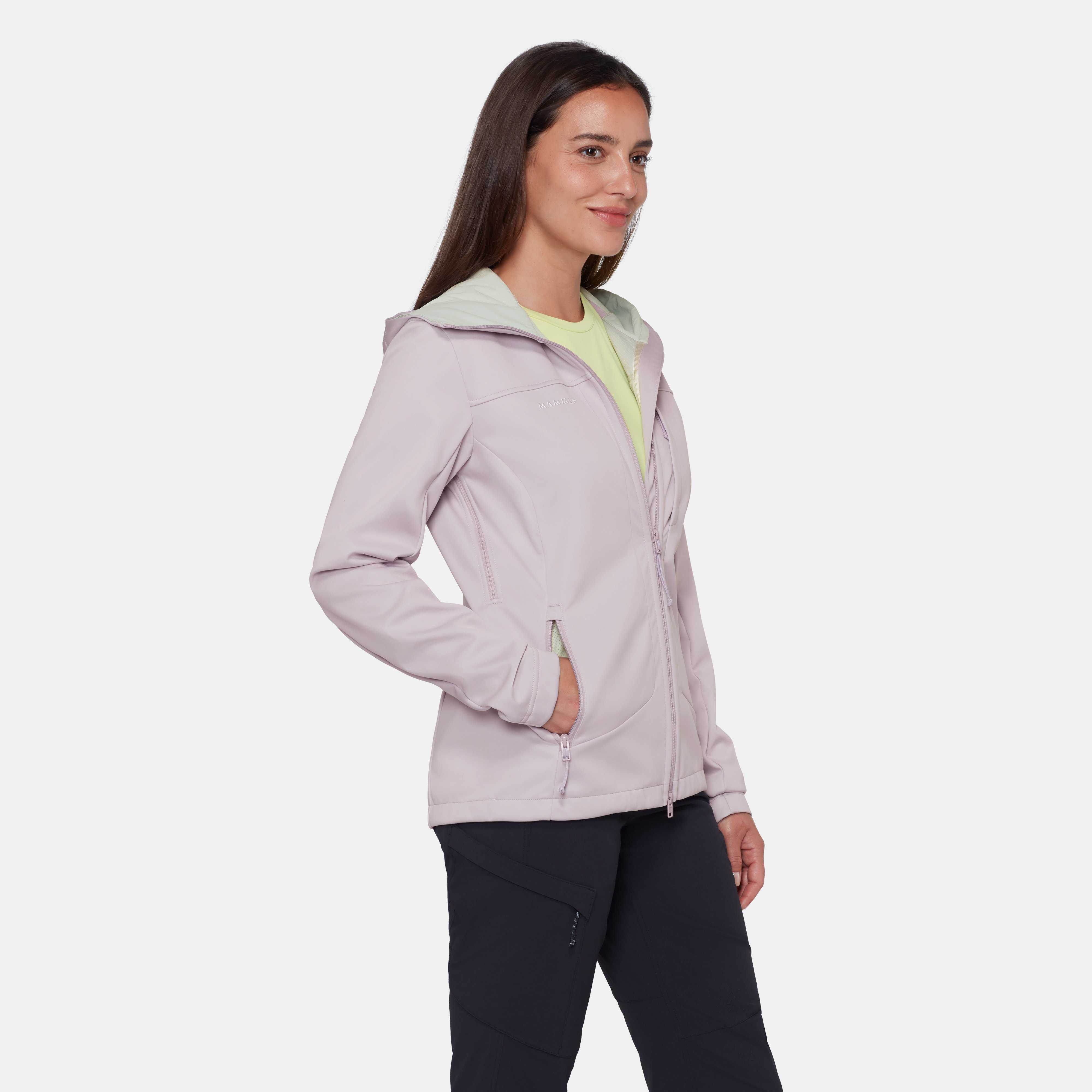 Mammut Ultimate VIII SO Hooded Jacket Women, alpine calamint - Alpine calamint