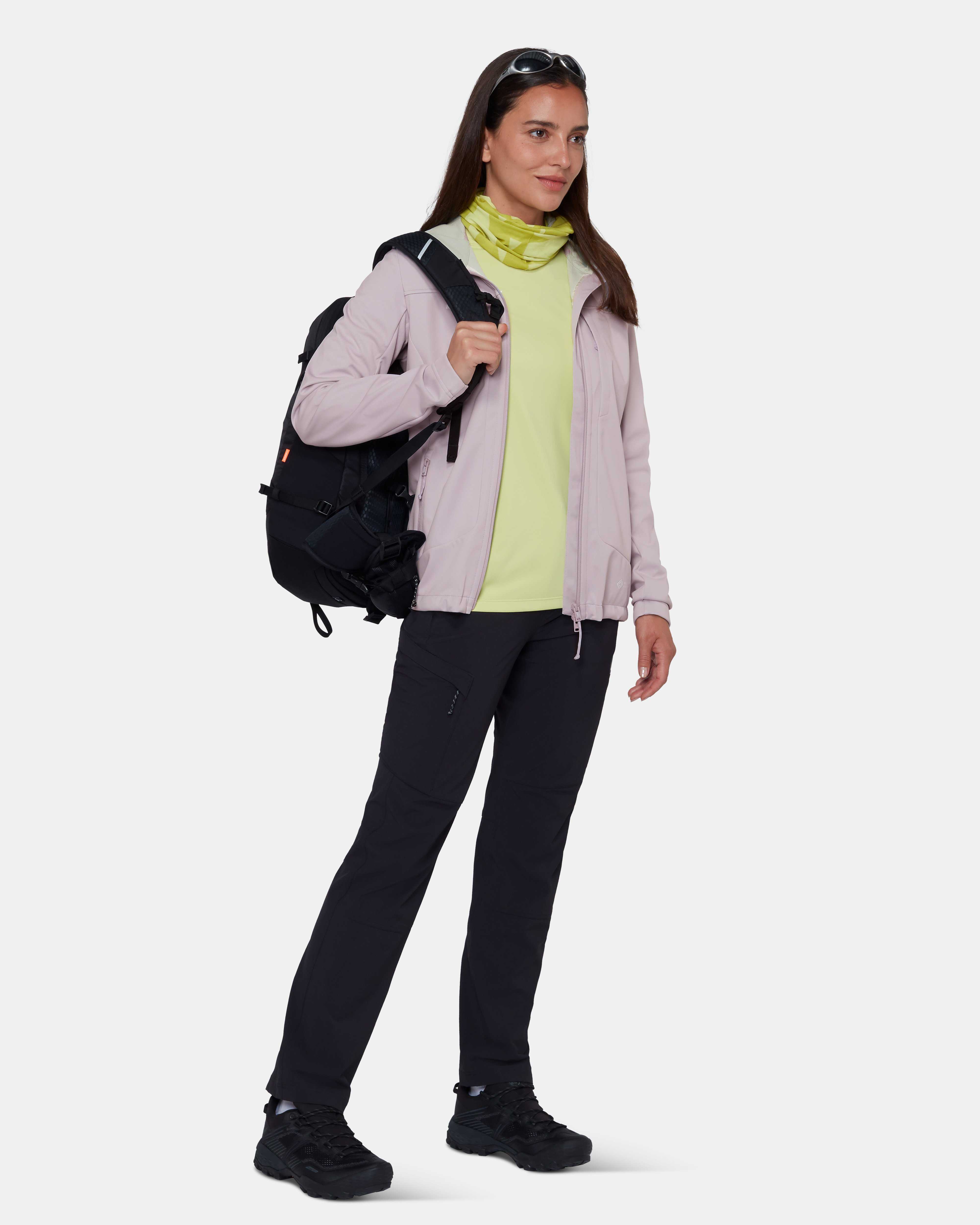 Mammut Ultimate VIII SO Hooded Jacket Women, alpine calamint - Alpine calamint