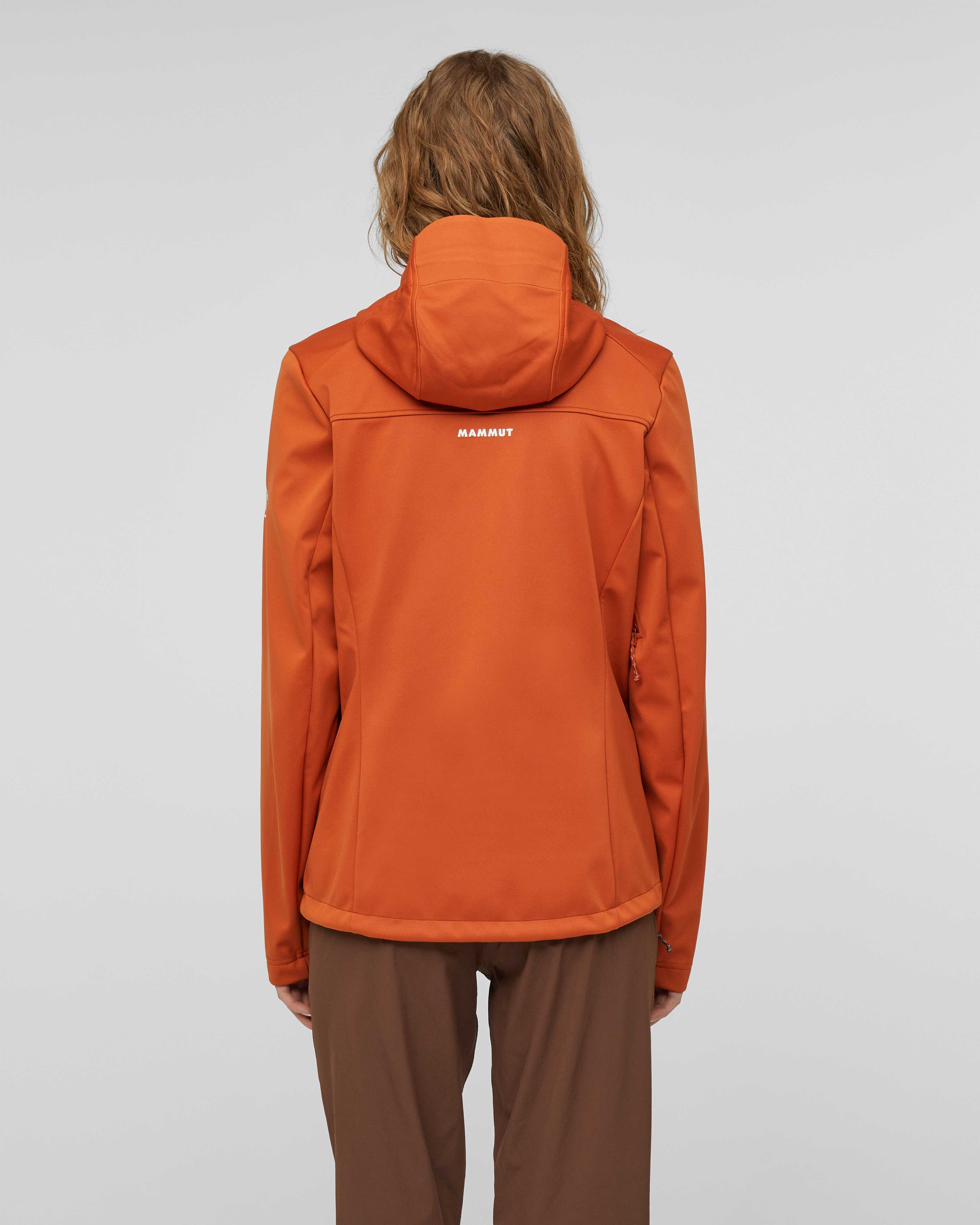 Mammut Ultimate VIII SO Hooded Jacket Women, autumn larice - Autumn larice - Model back view