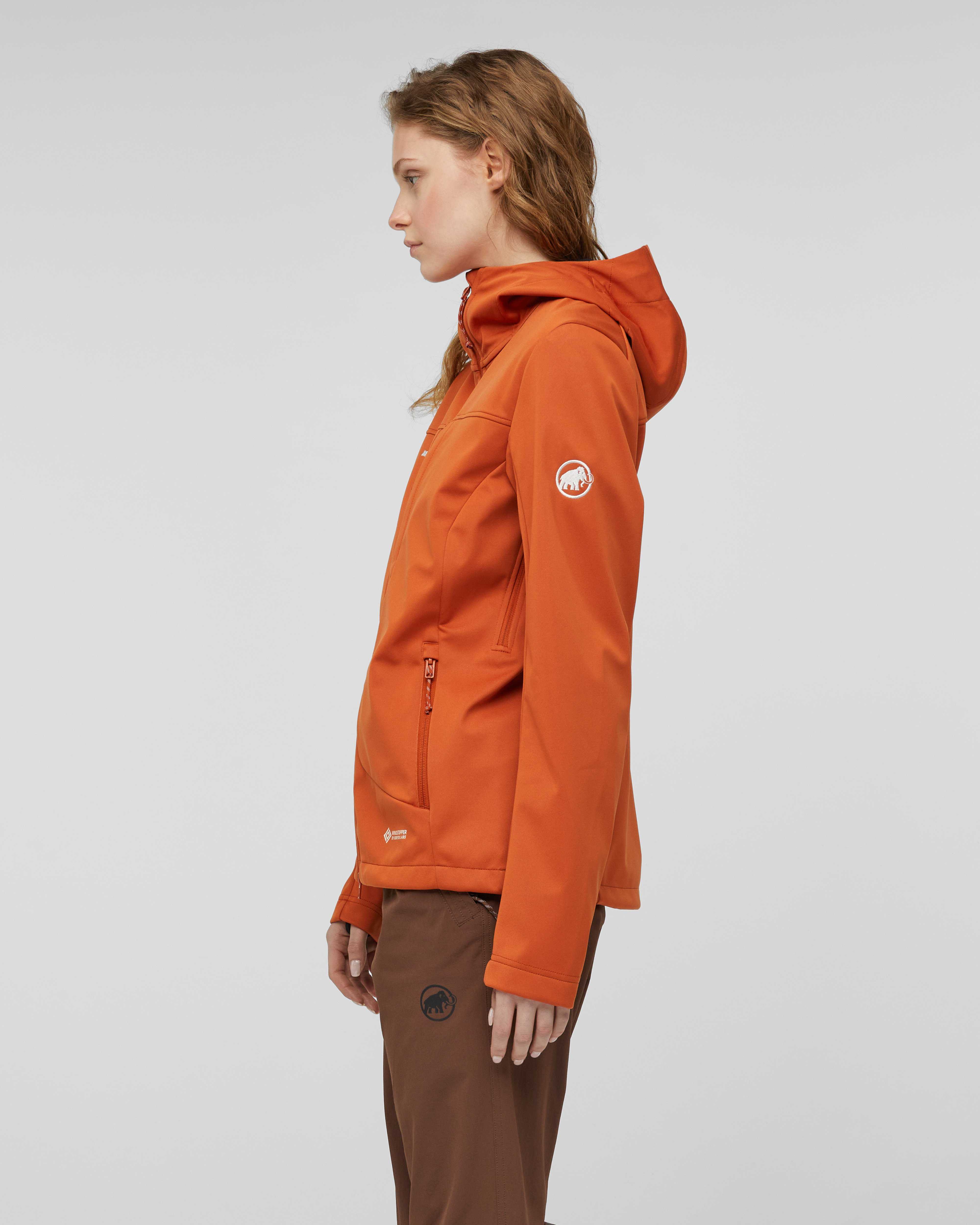 Mammut Ultimate VIII SO Hooded Jacket Women, autumn larice - Autumn larice - Model side view