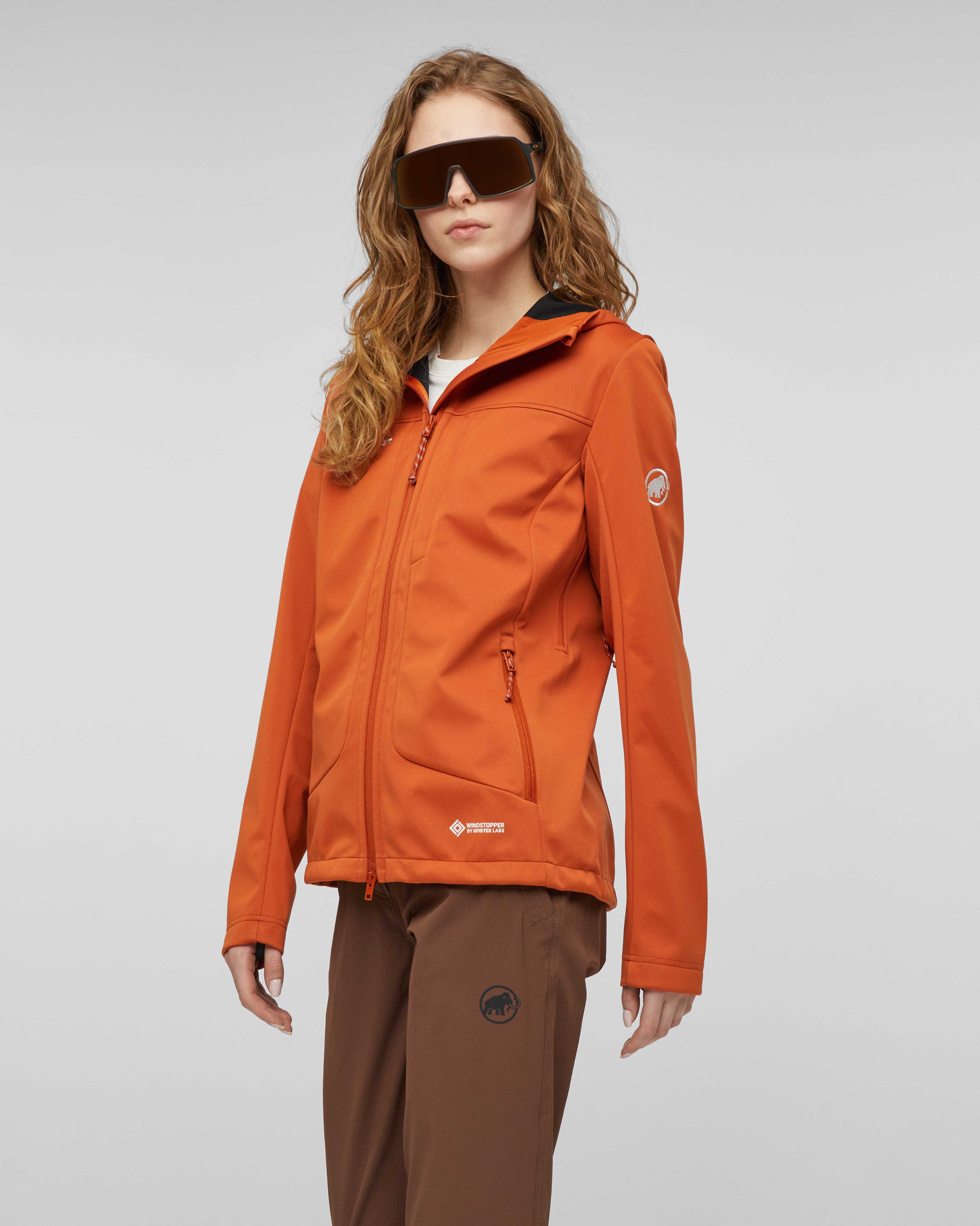 Mammut Ultimate VIII SO Hooded Jacket Women, autumn larice - Autumn larice - Outdoor view