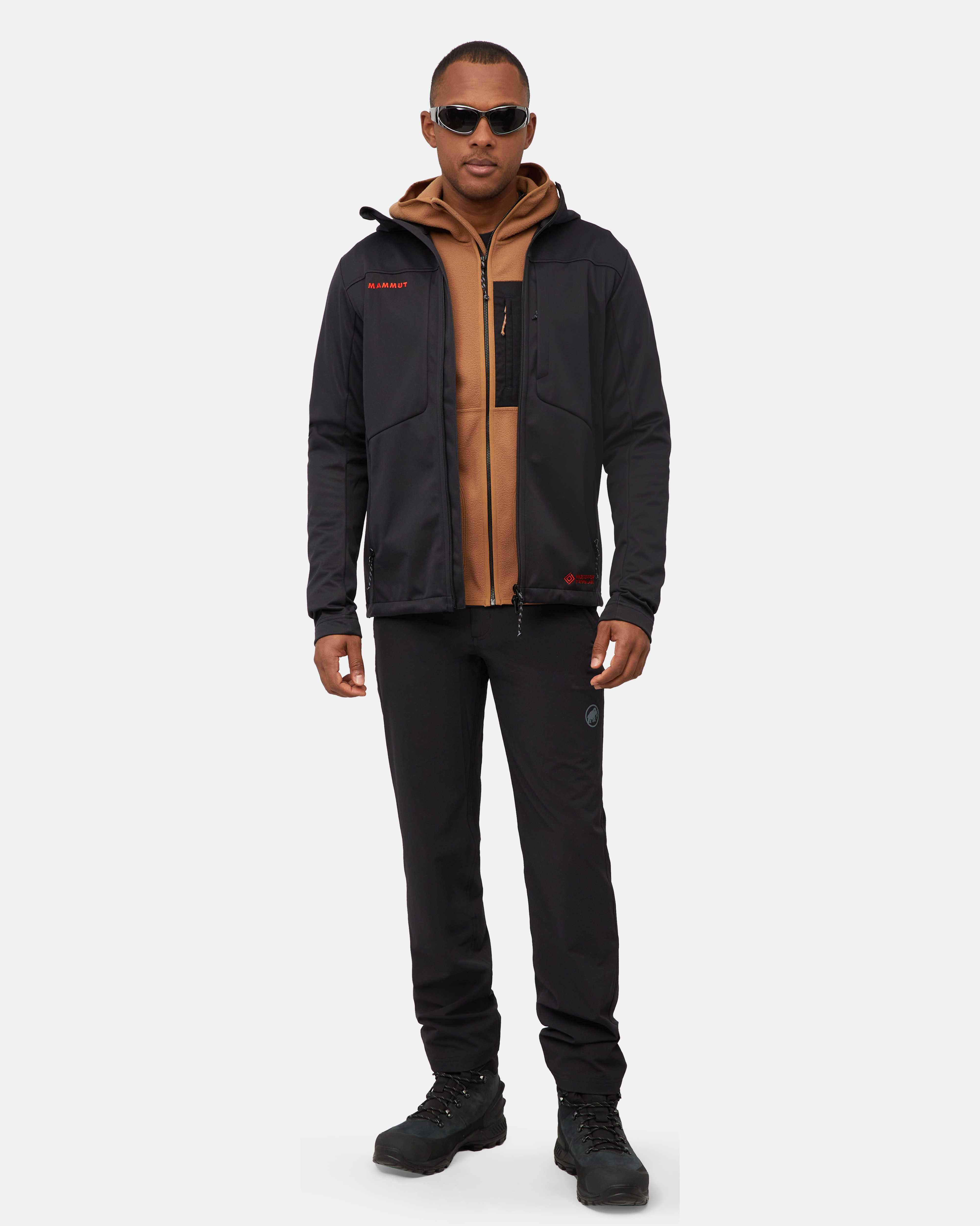 Mammut Ultimate VIII SO Hooded Jacket Men 25 Years, black - Black