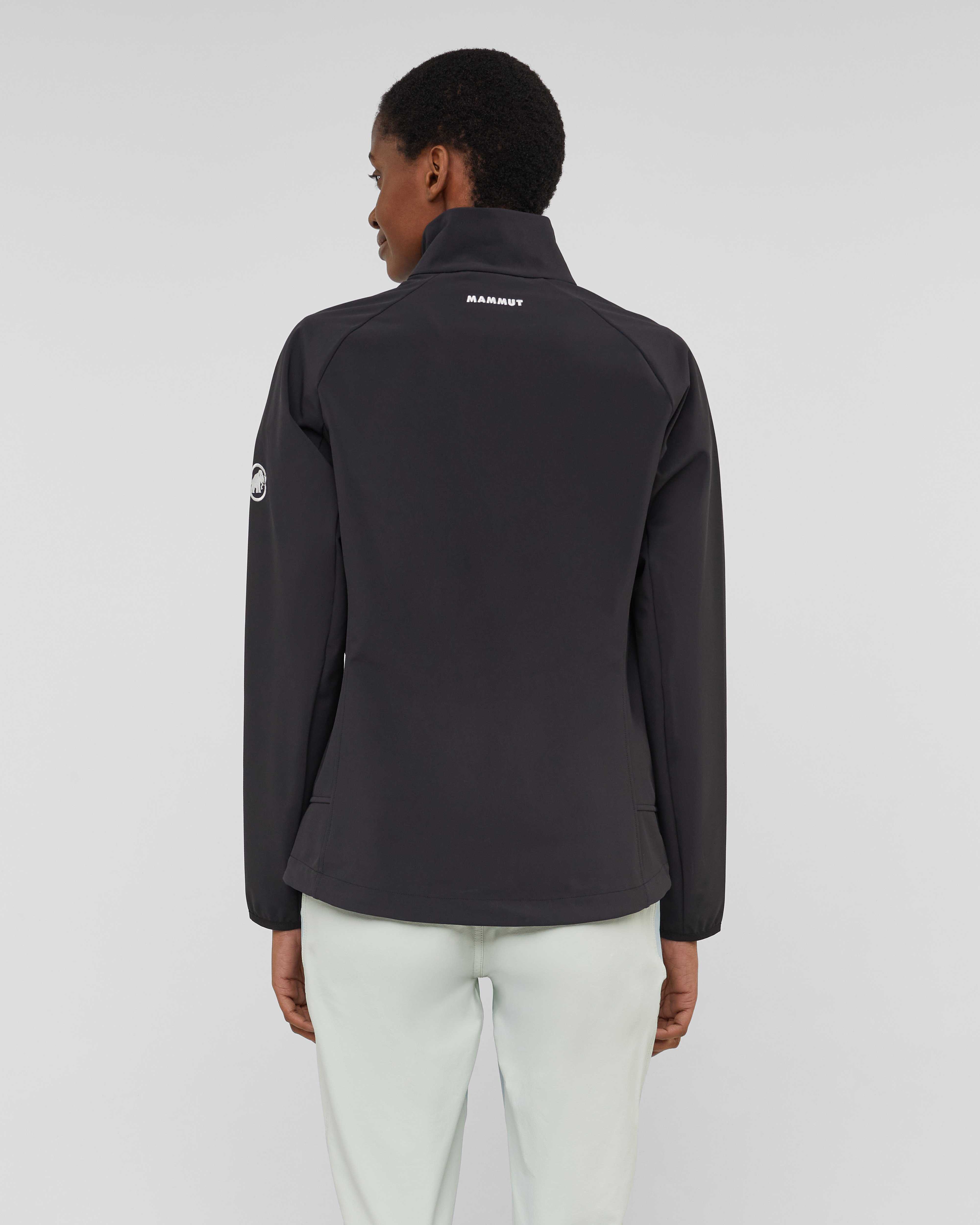 Mammut Mtn. Pro 2.0 SO Jacket Women, black - Black - Model back view