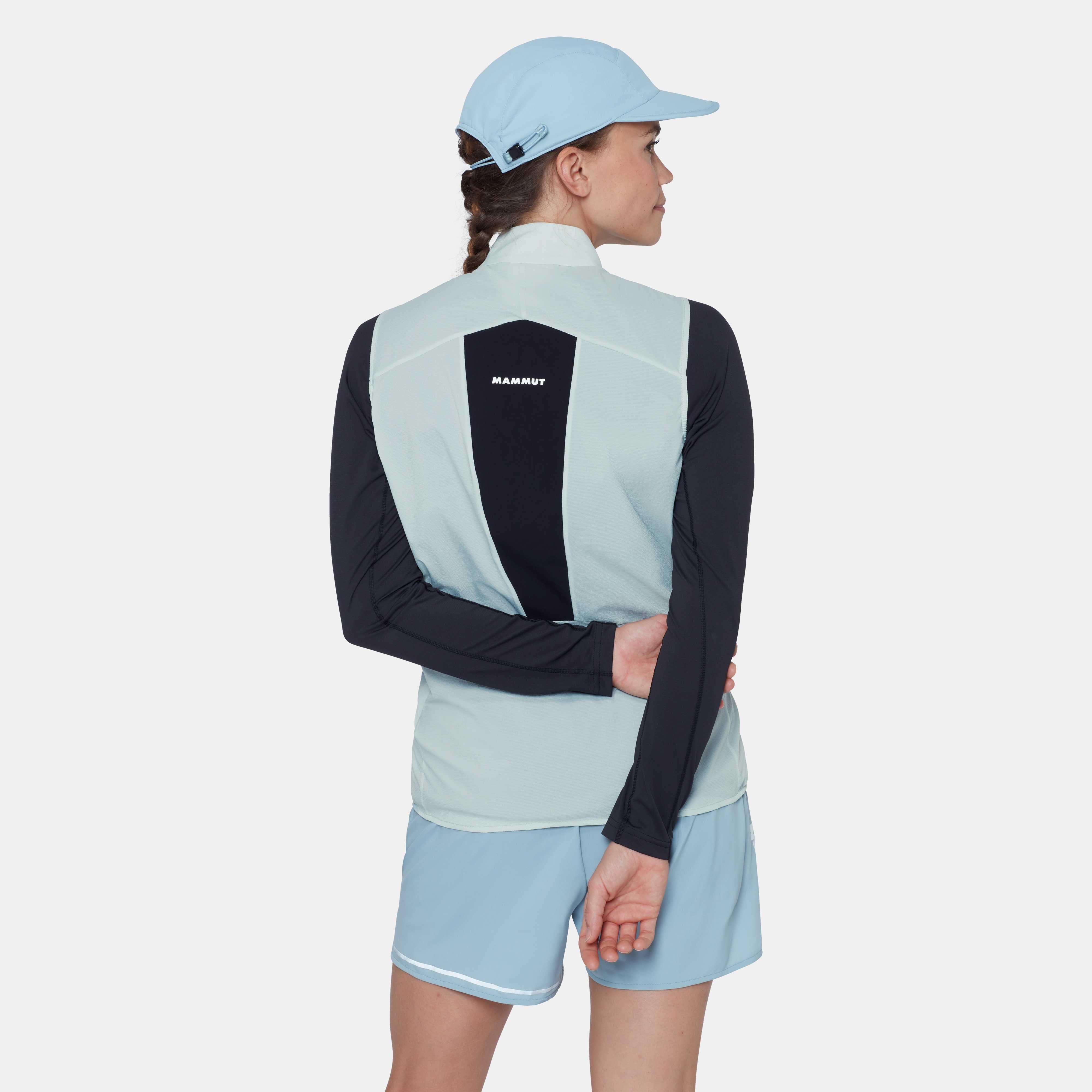 Mammut Aenergy TR WB Hybrid Vest Women, silver sage-black - Silver sage-black