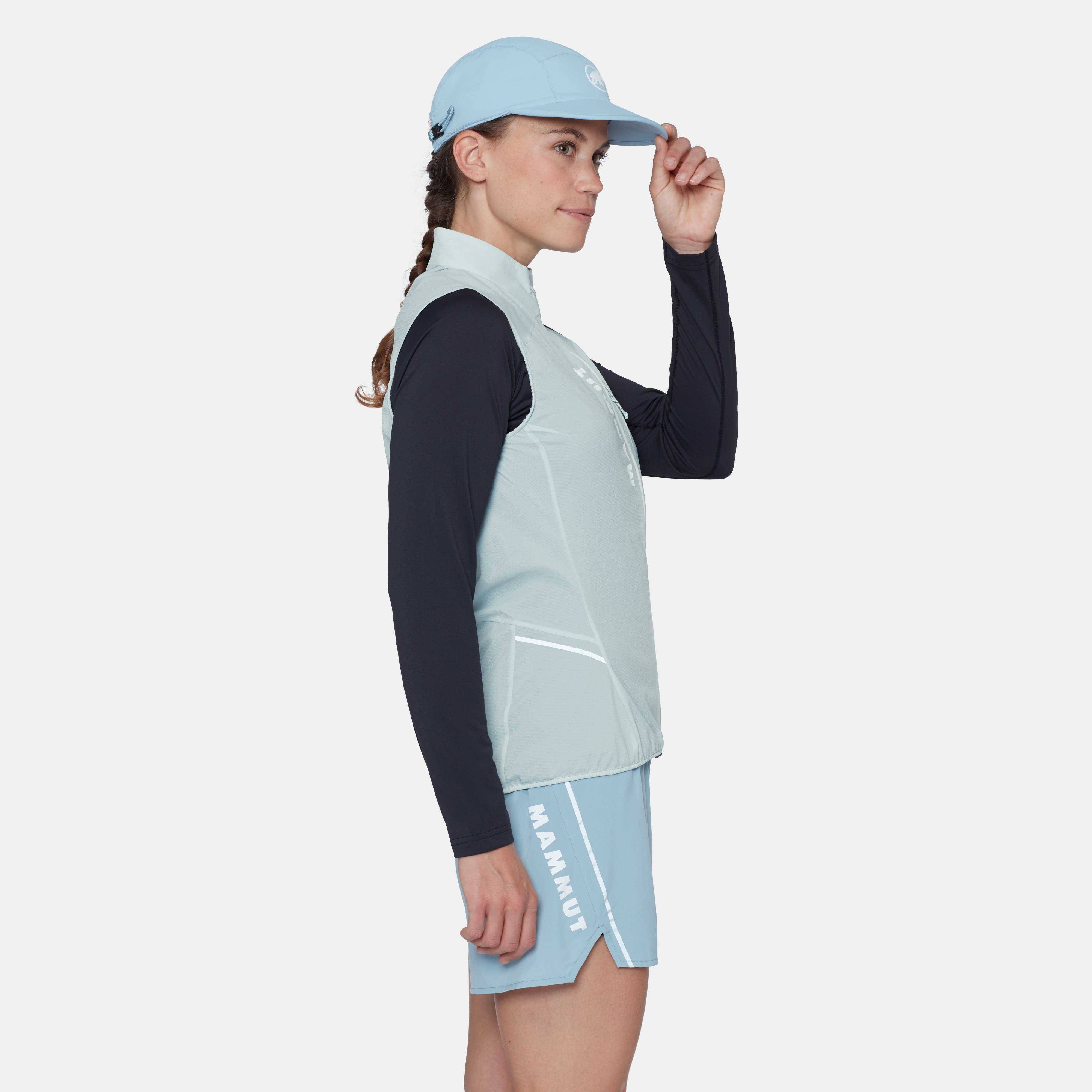 Mammut Aenergy TR WB Hybrid Vest Women, silver sage-black - Silver sage-black