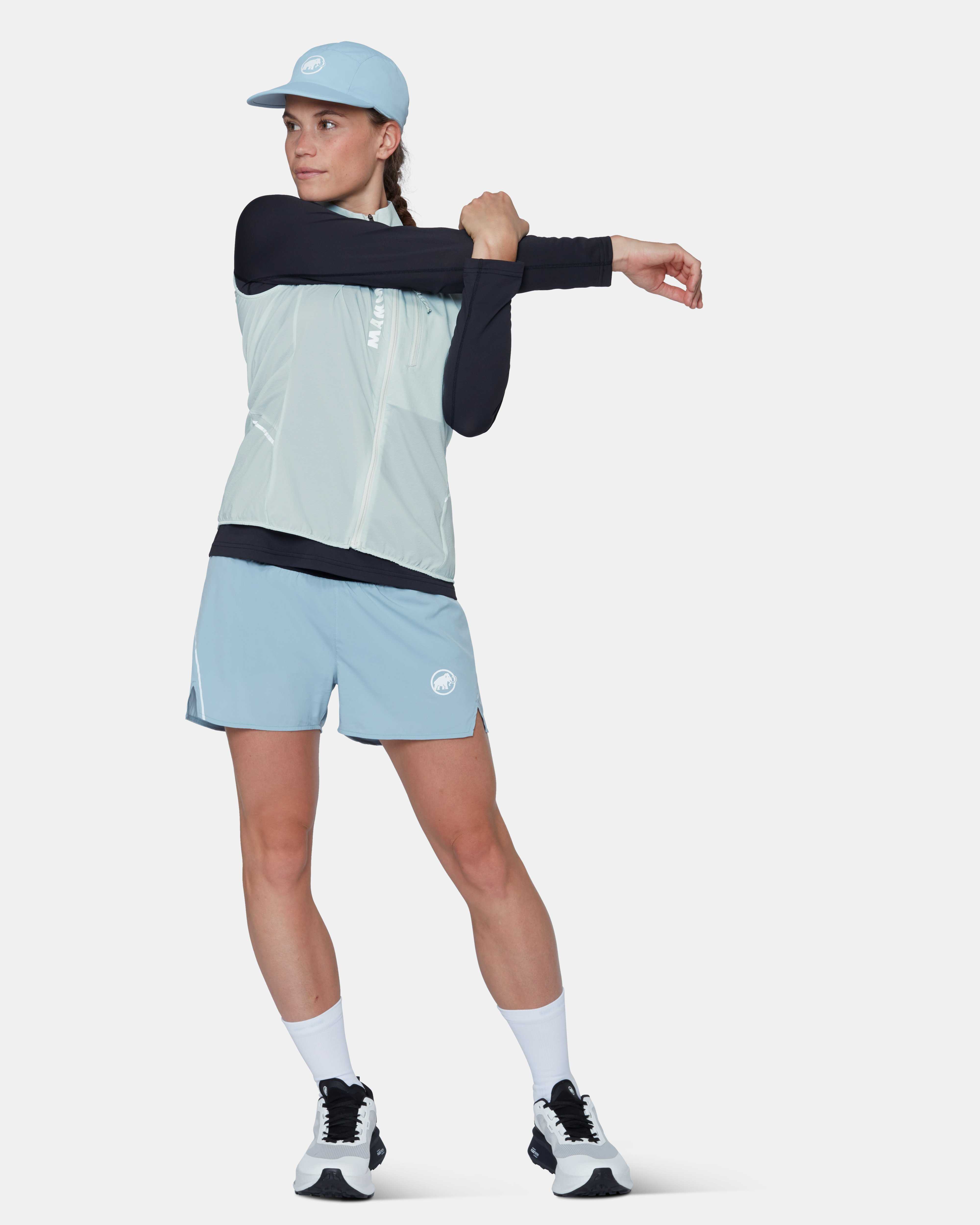 Mammut Aenergy TR WB Hybrid Vest Women, silver sage-black - Silver sage-black