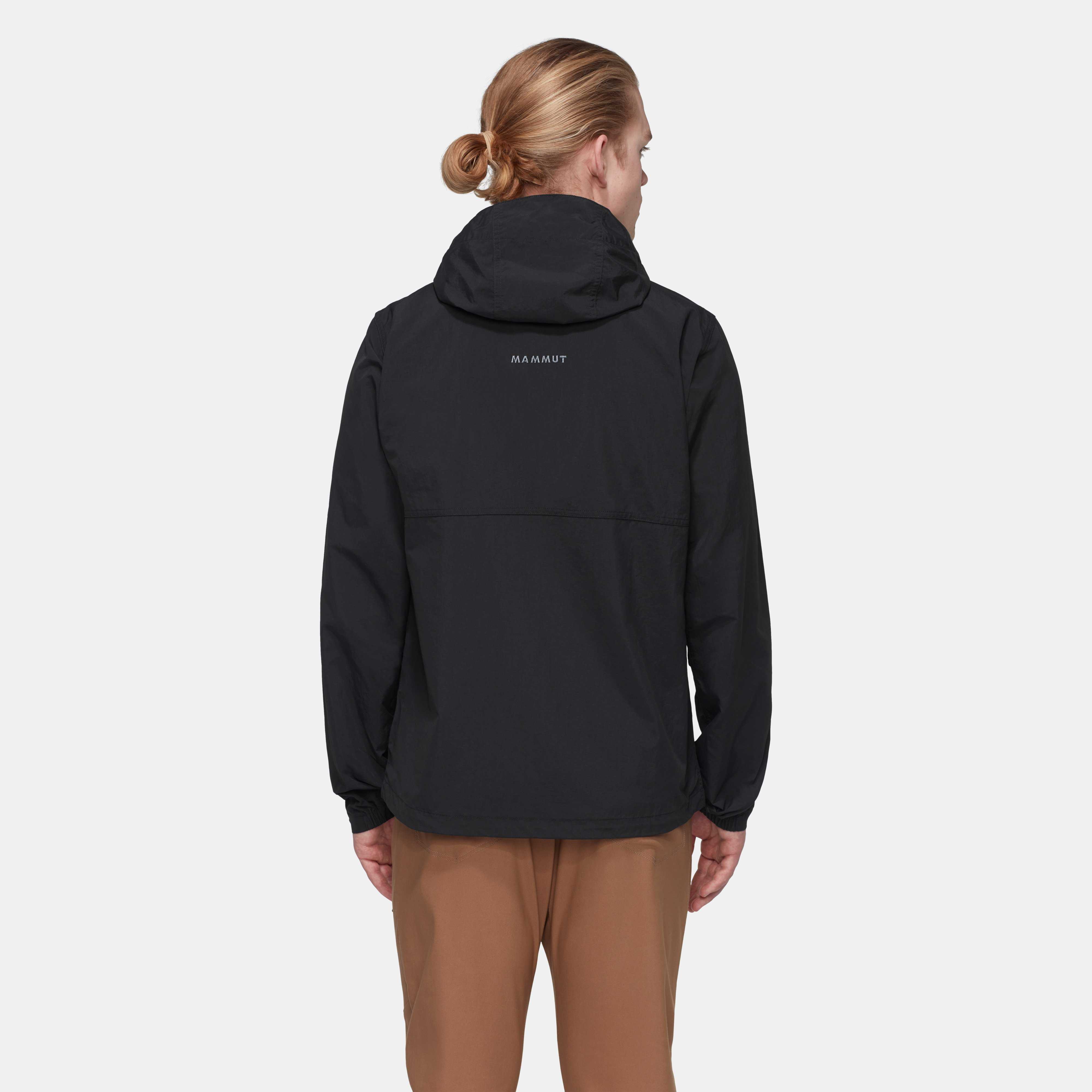 Mammut Hiking WB Hooded Anorak, black - Black - Model back view