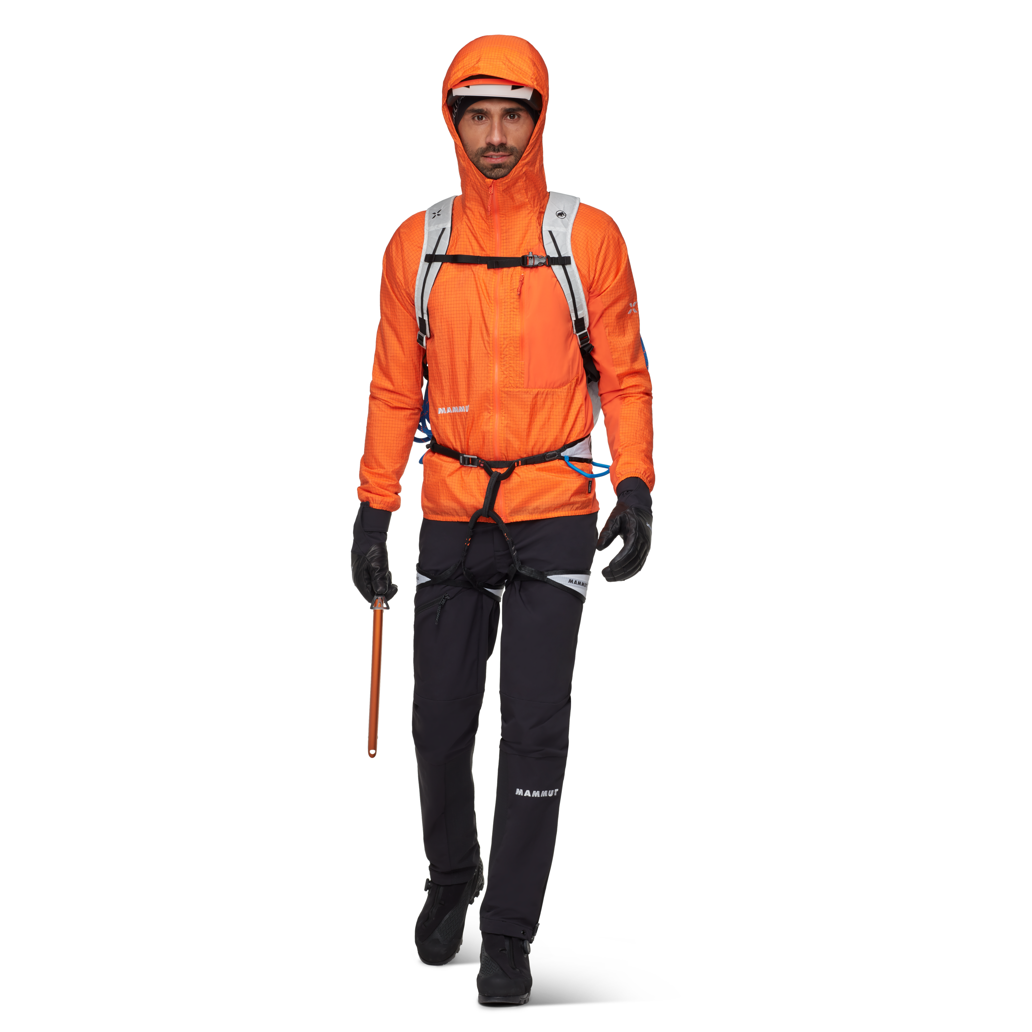 Mammut Eiger Nordwand Advanced WB Hooded Jacket Men, eiger orange - Eiger orange