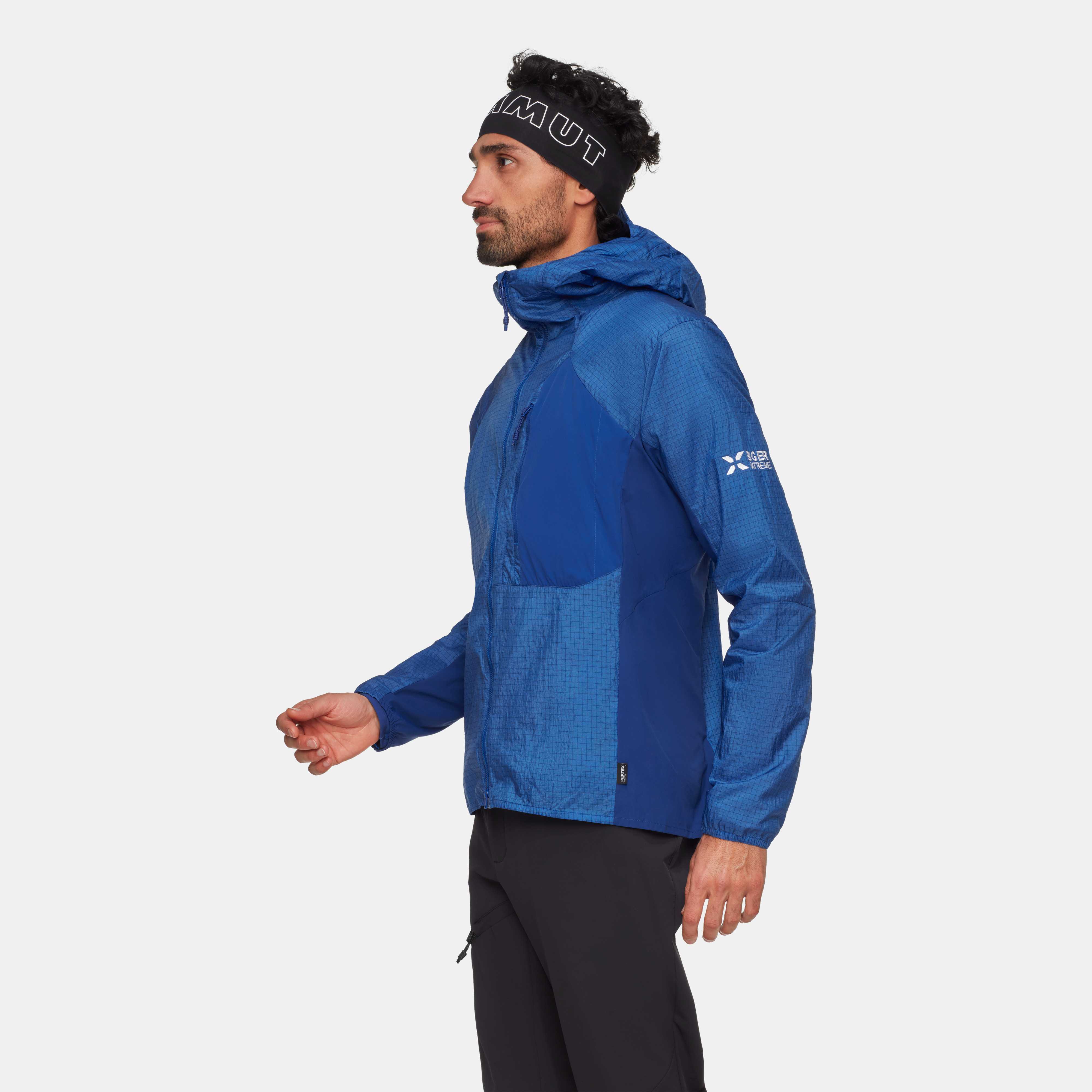 Mammut Eiger Nordwand Advanced WB Hooded Jacket Men, eiger blue - Eiger blue