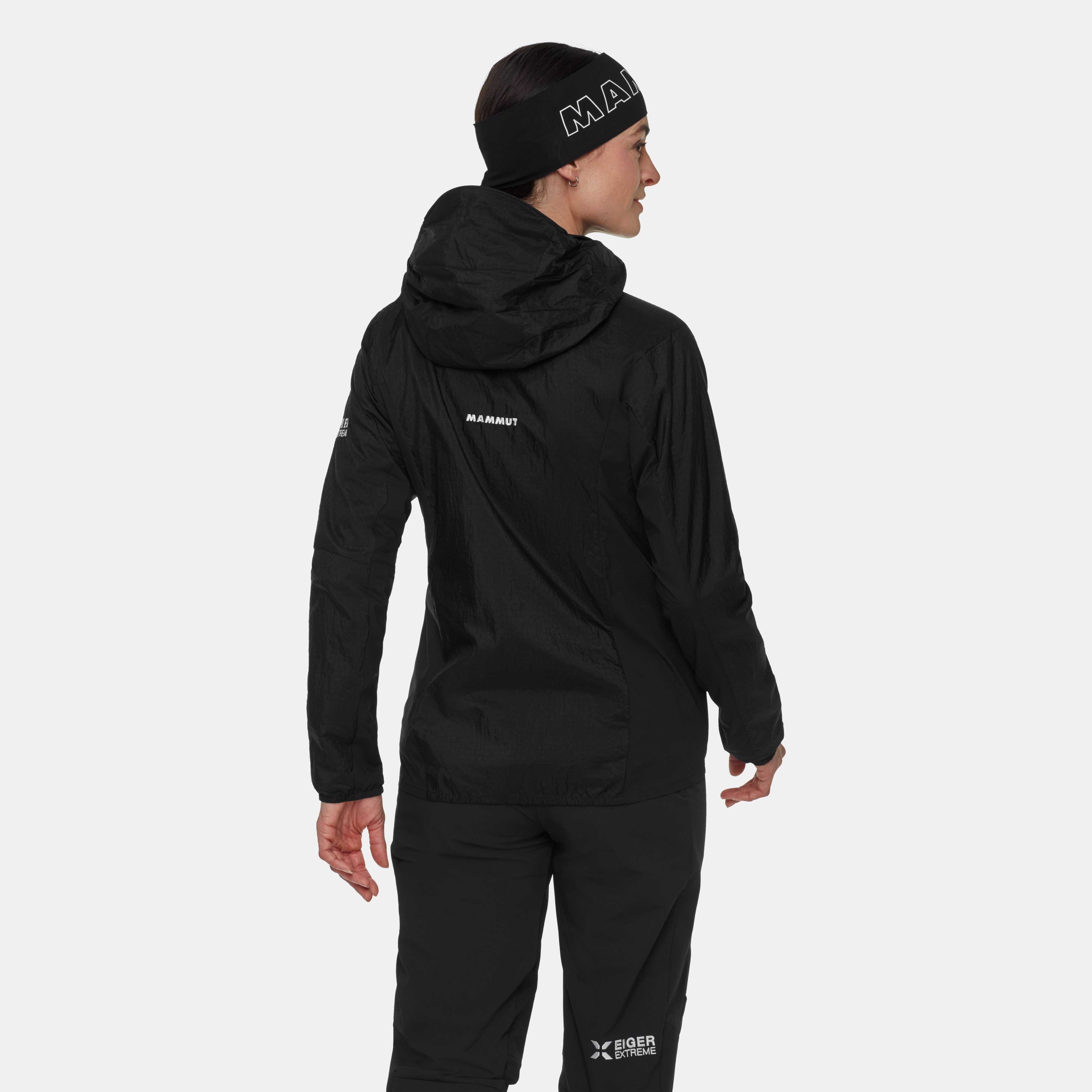 Mammut Eiger Nordwand Advanced WB Hooded Jacket Women, black - Black