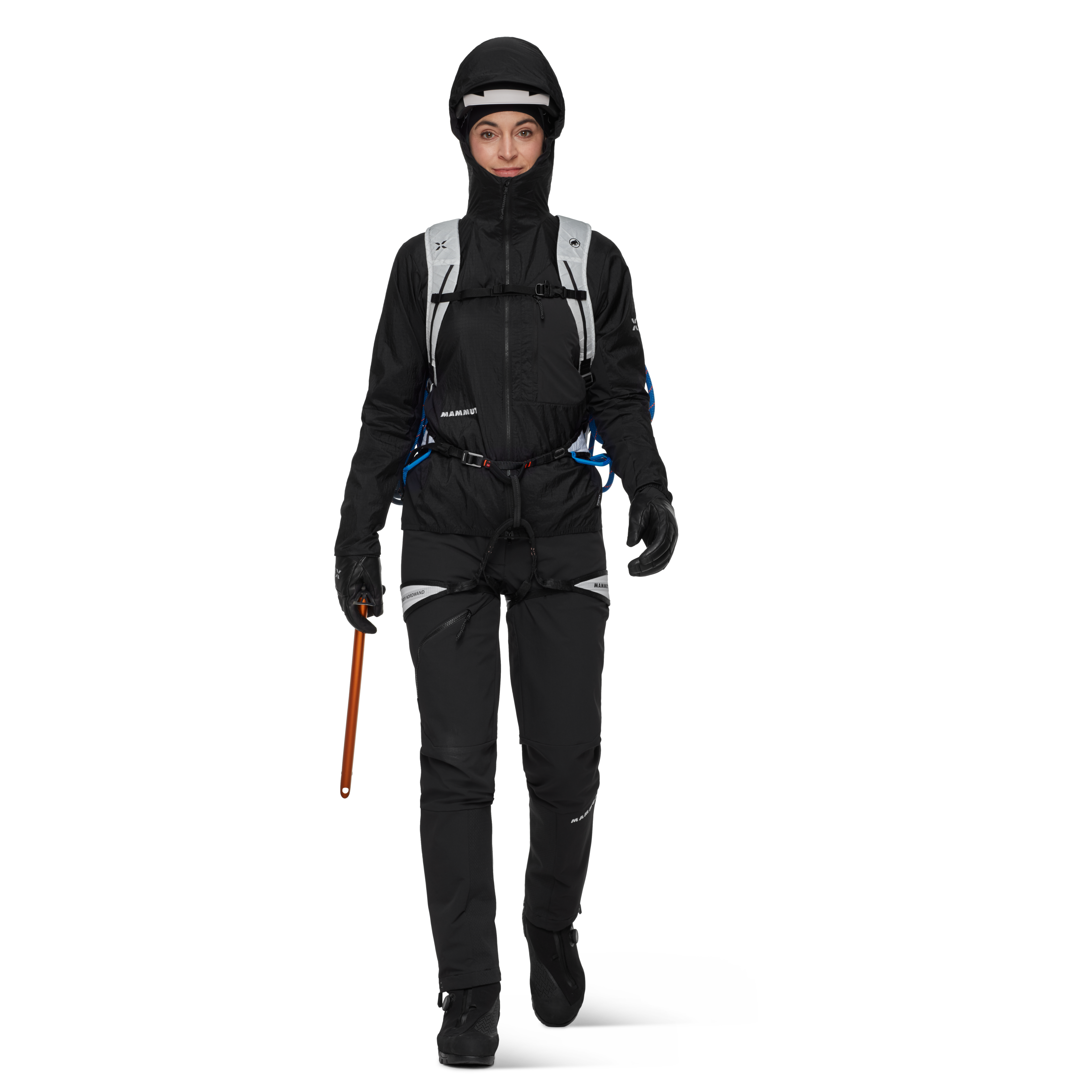 Mammut Eiger Nordwand Advanced WB Hooded Jacket Women, black - Black