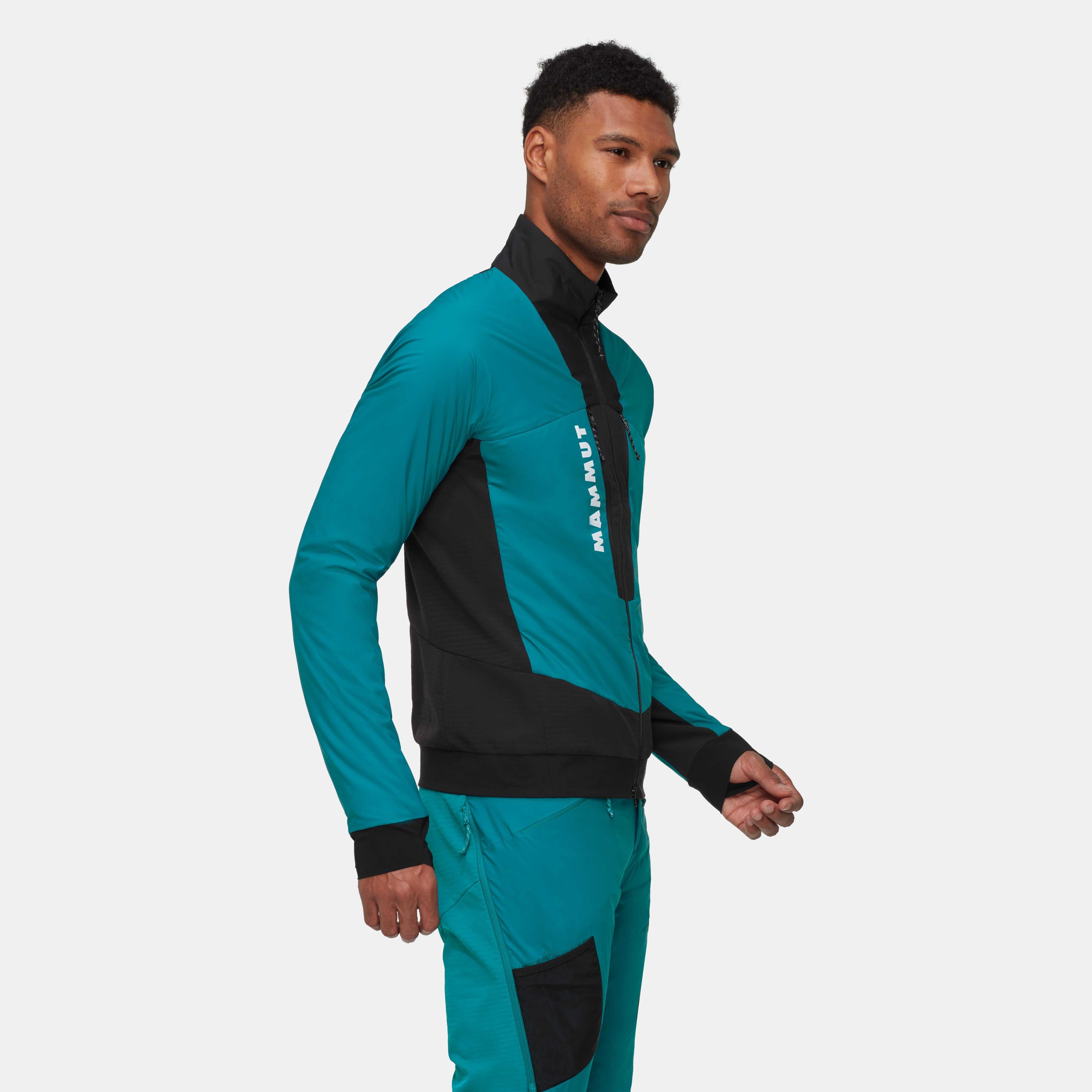 Mammut Aenergy IN Hybrid Jacket Men, deep teal-black - Deep teal-black