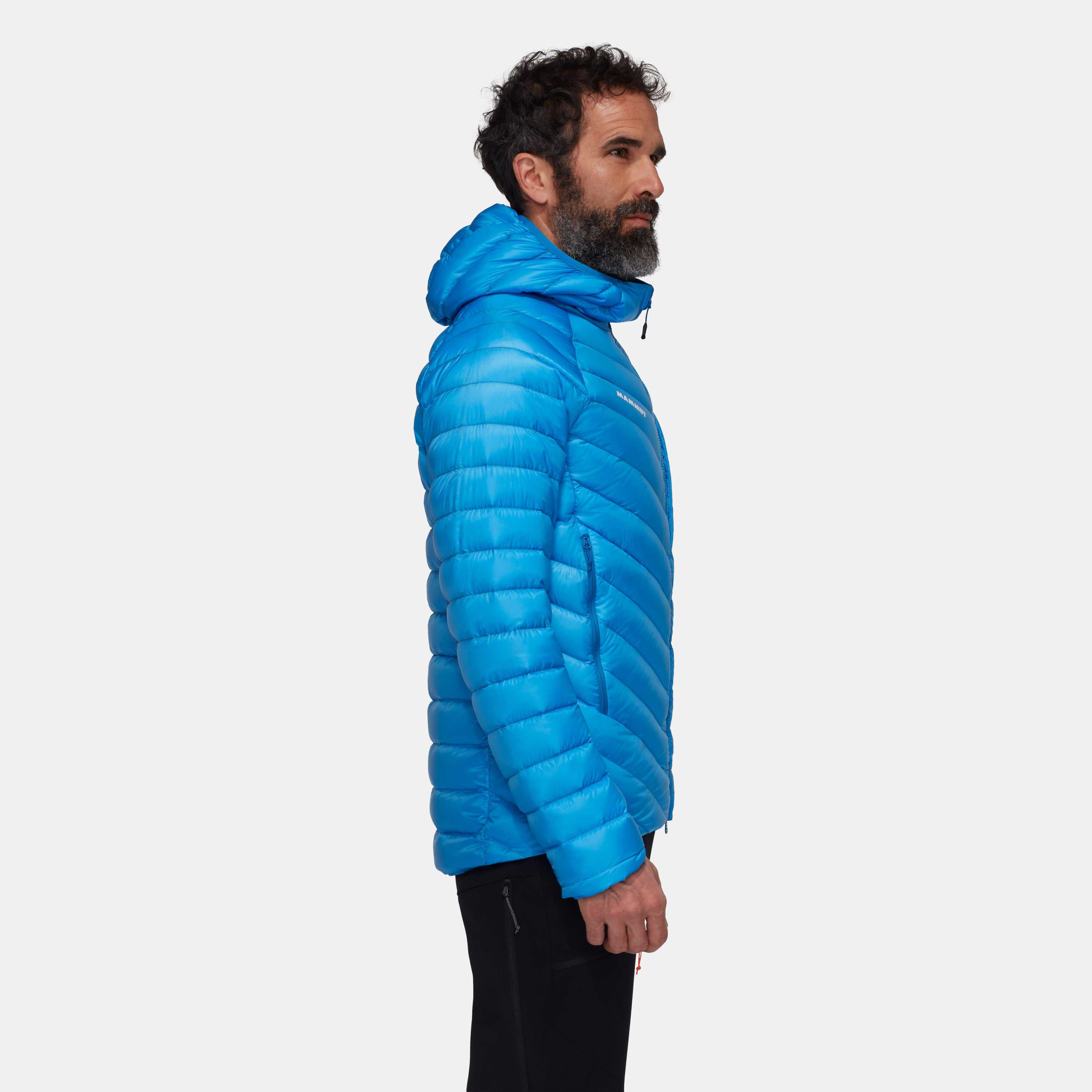 Mammut Broad Peak IN Hooded Jacket Men, glacier blue-black - Glacier blue-black