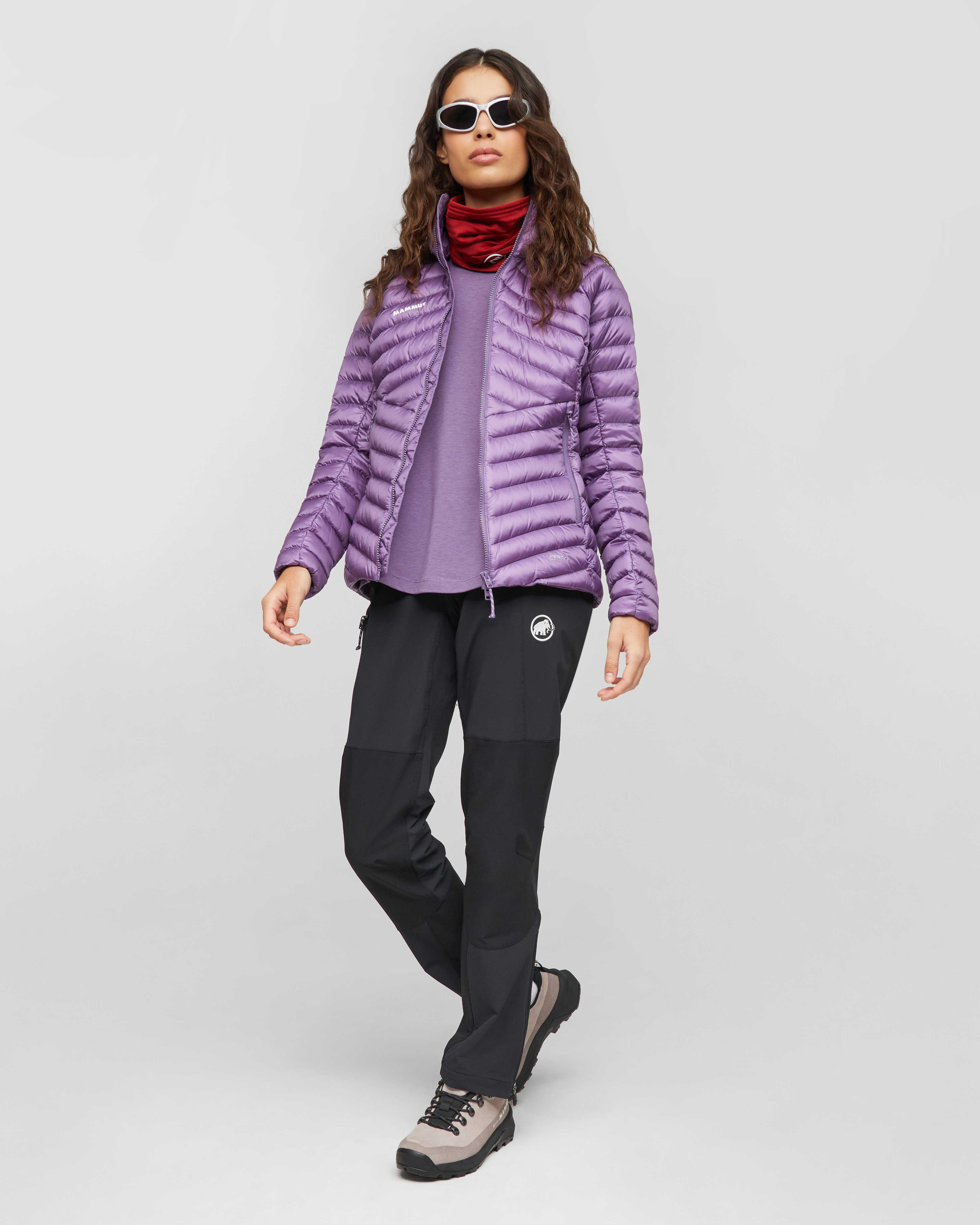 Mammut Broad Peak IN Hooded Jacket Women, paloja - Paloja - Outdoor view