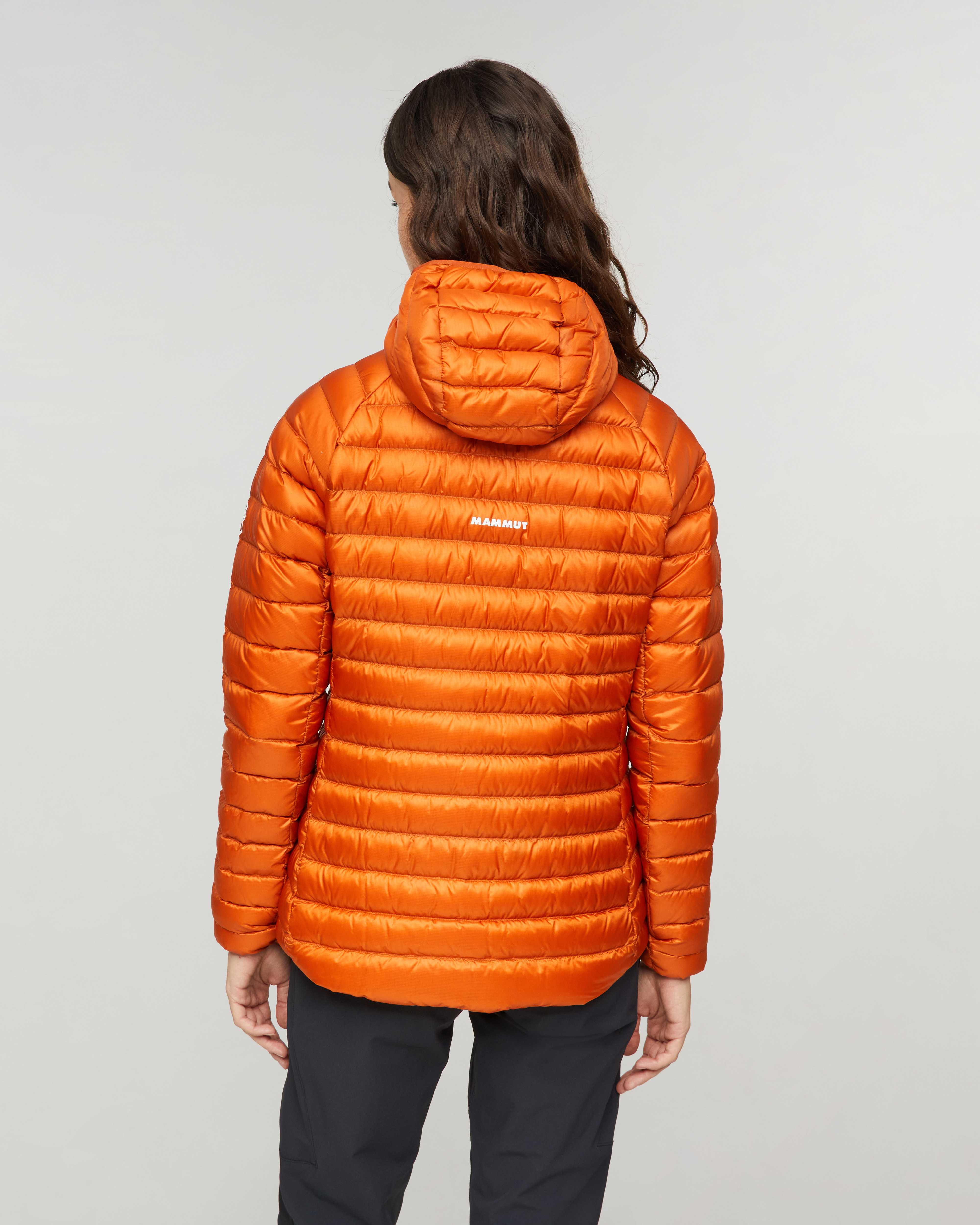 Mammut Broad Peak IN Hooded Jacket Women, autumn larice - Autumn larice - Model back view