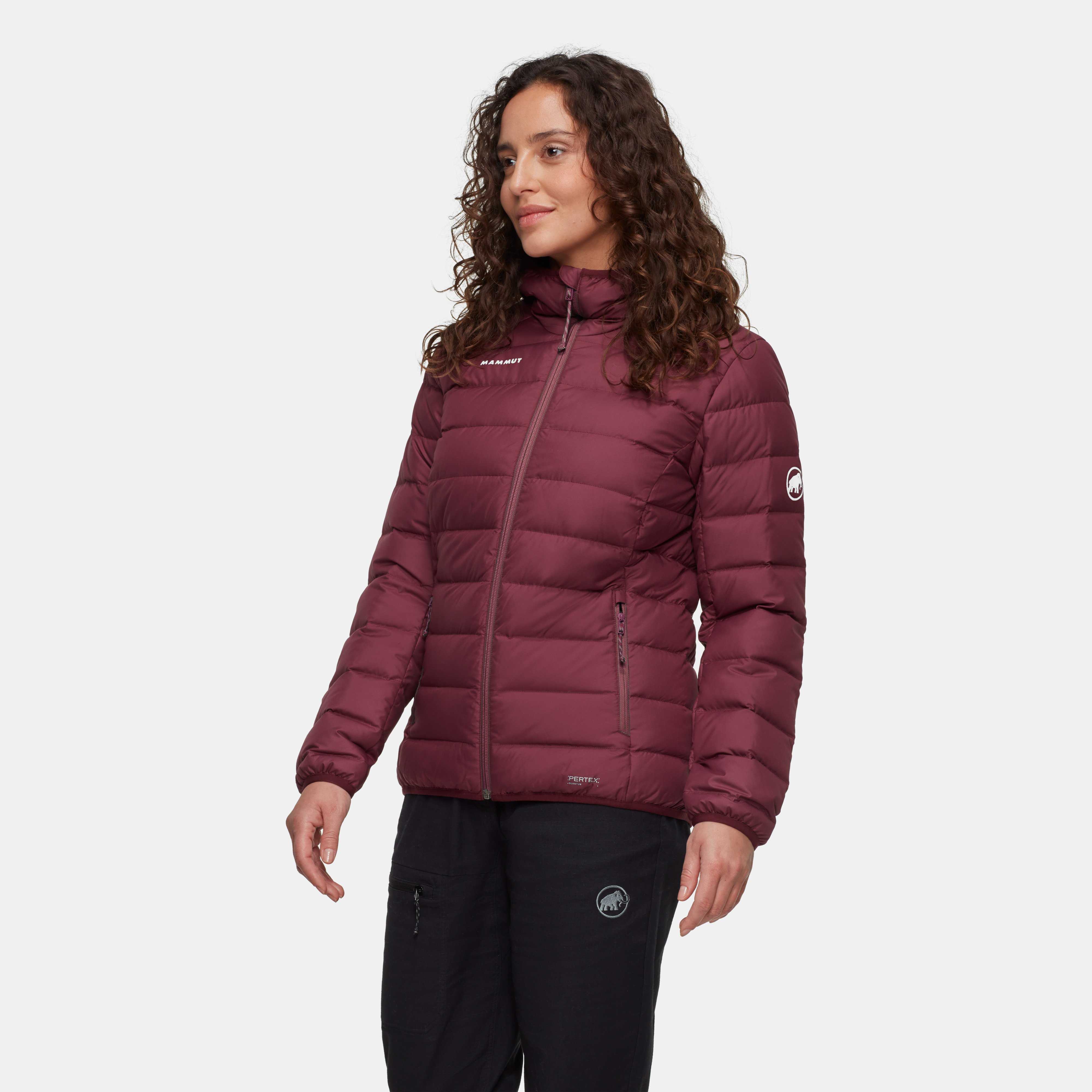 Mammut Waymarker IN Hooded Jacket Women - temp, vin-black - Vin-black