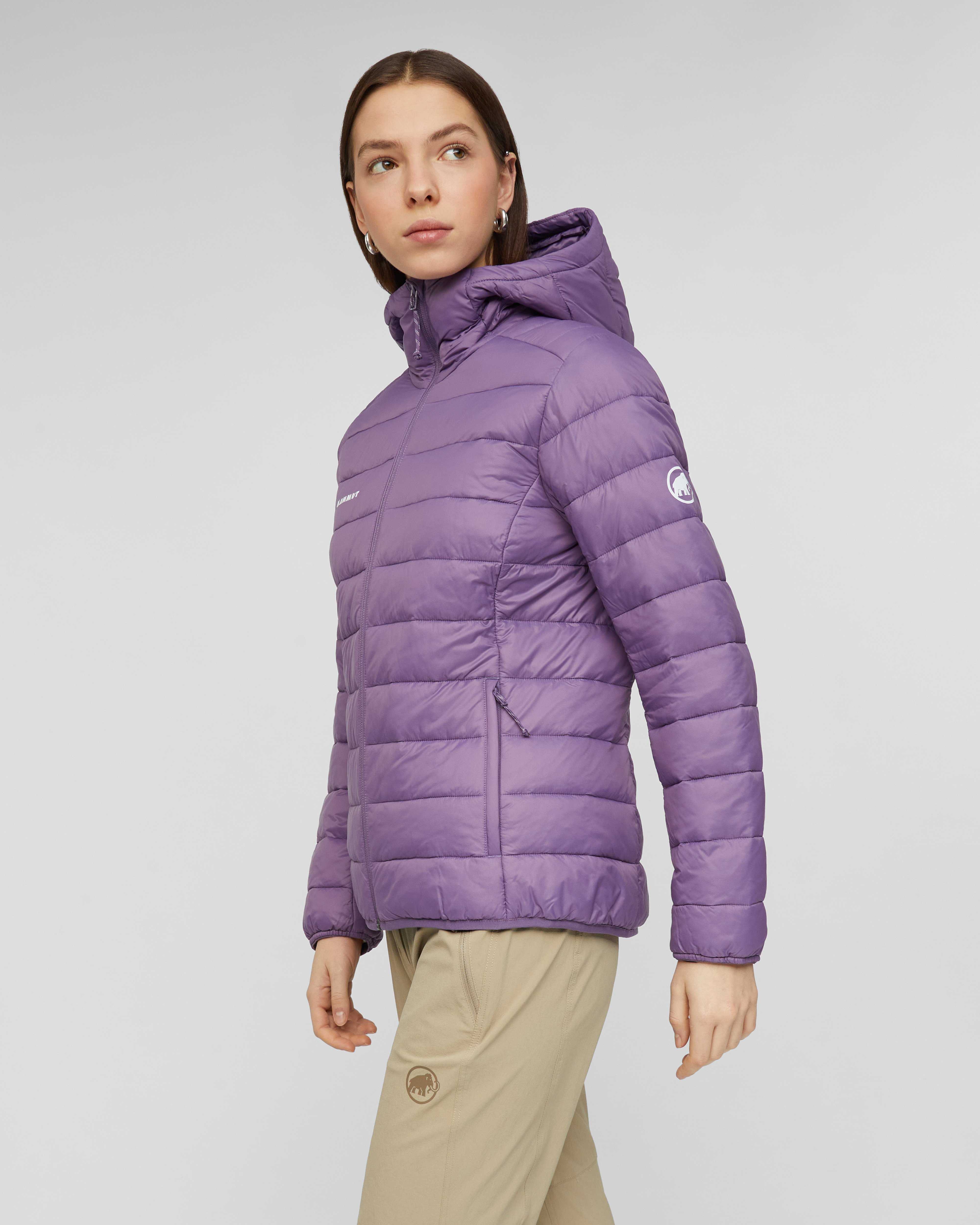 Mammut Crag IN Hooded Jacket Women,  paloja -  paloja - Model side view