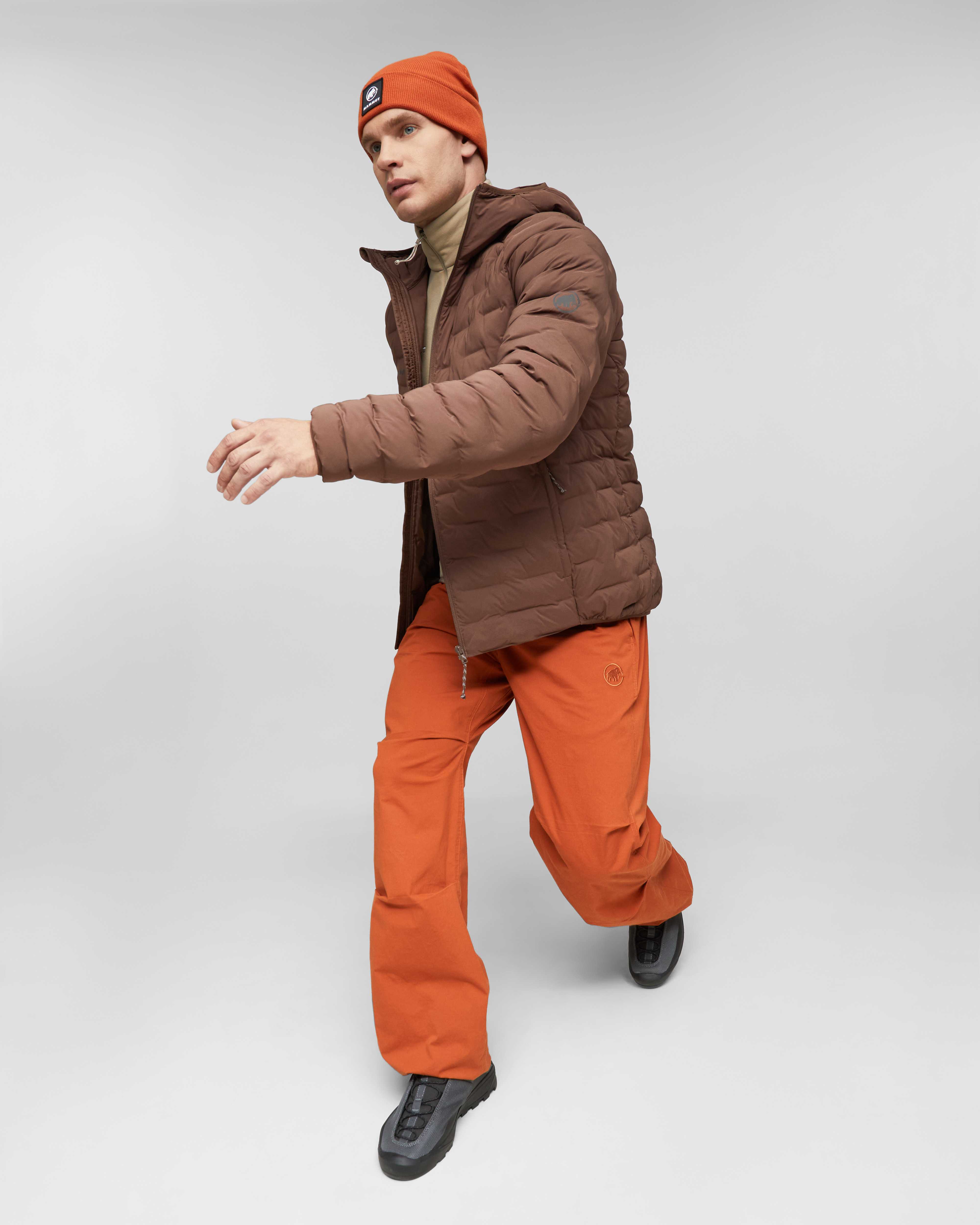 Mammut Sender IN Hooded Jacket Men, soil - Soil - Outdoor view