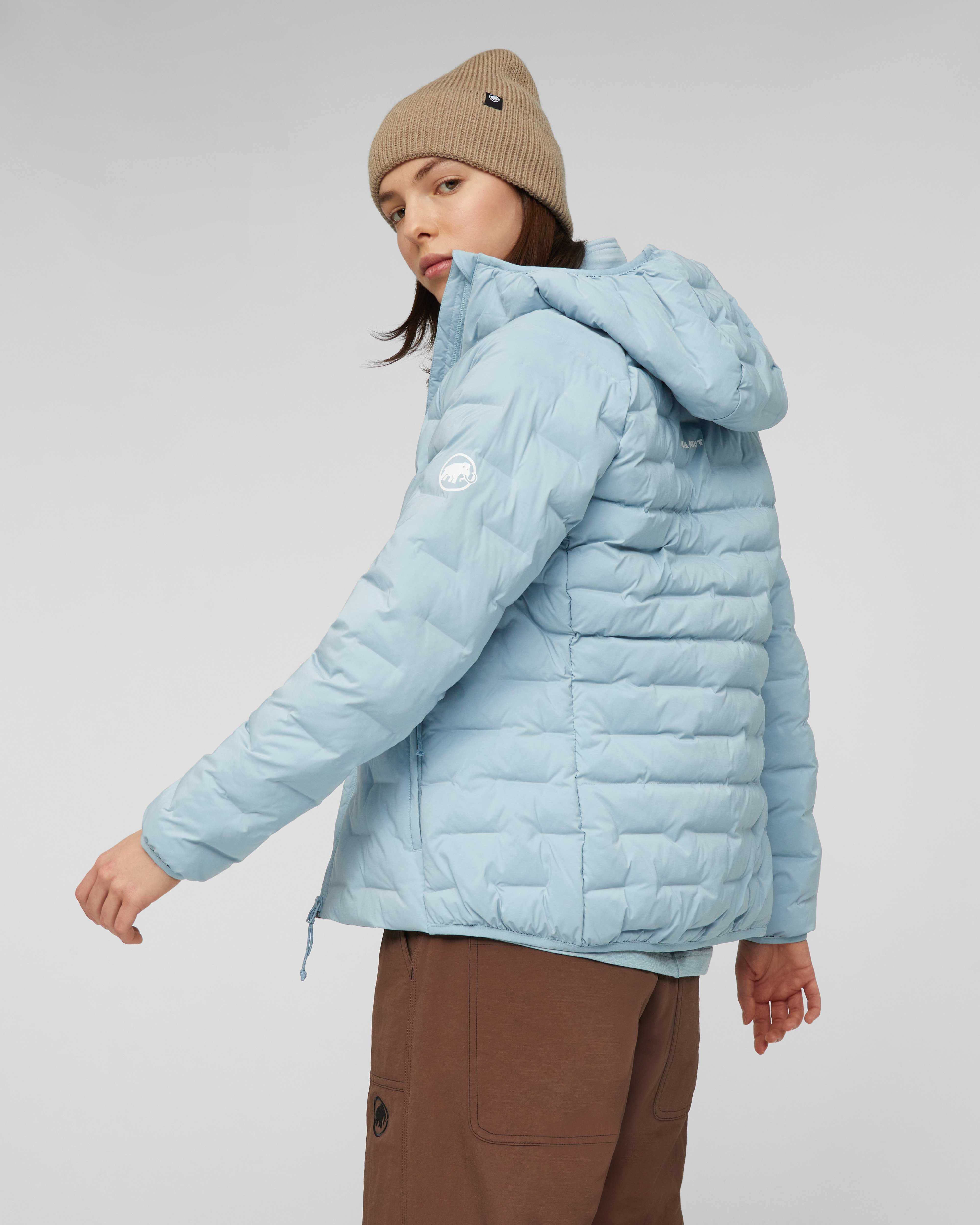 Mammut Sender IN Hooded Jacket Women, nebla - Nebla - Outdoor view