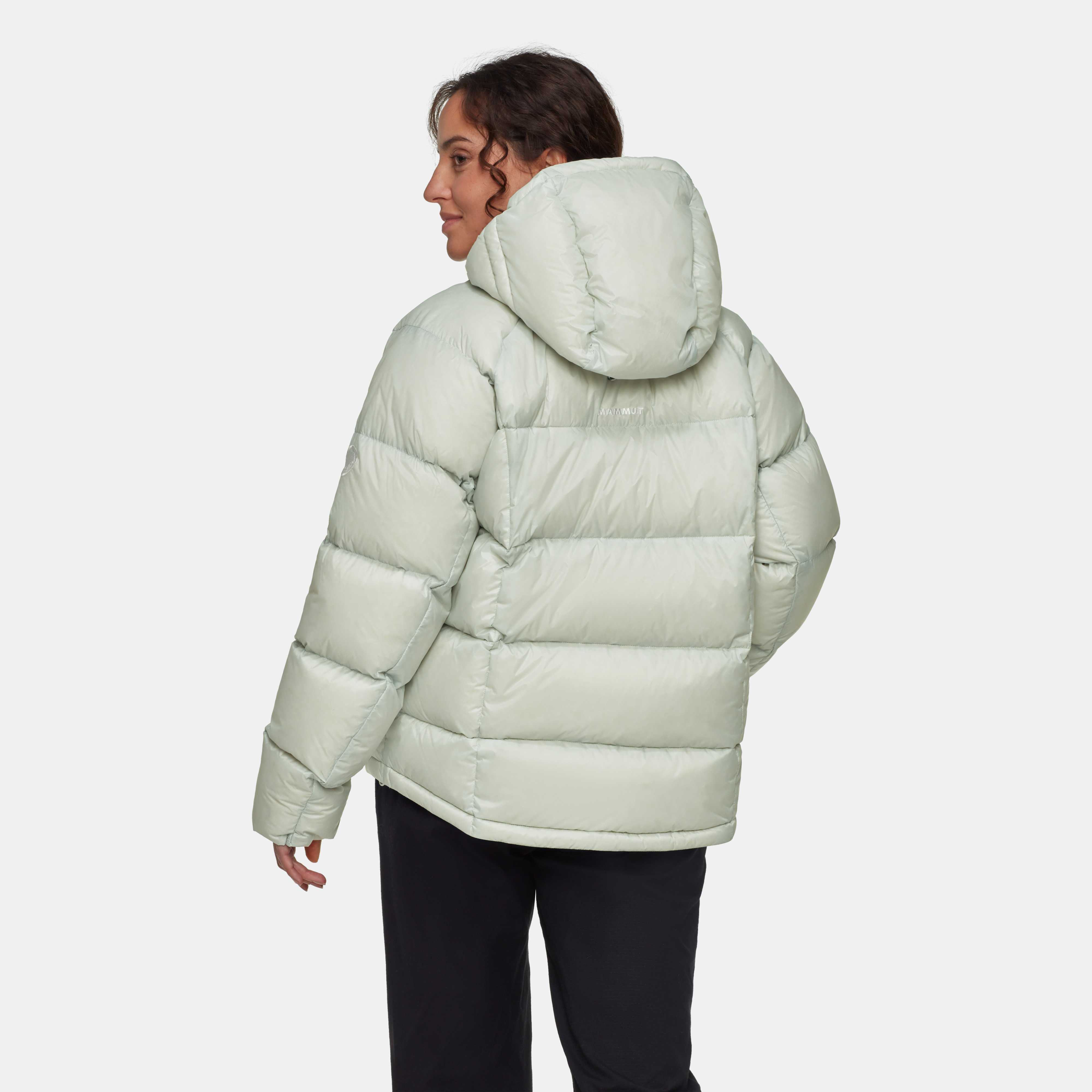 Mammut Glacier Glow IN Hooded Jacket Women, silver sage - Silver sage