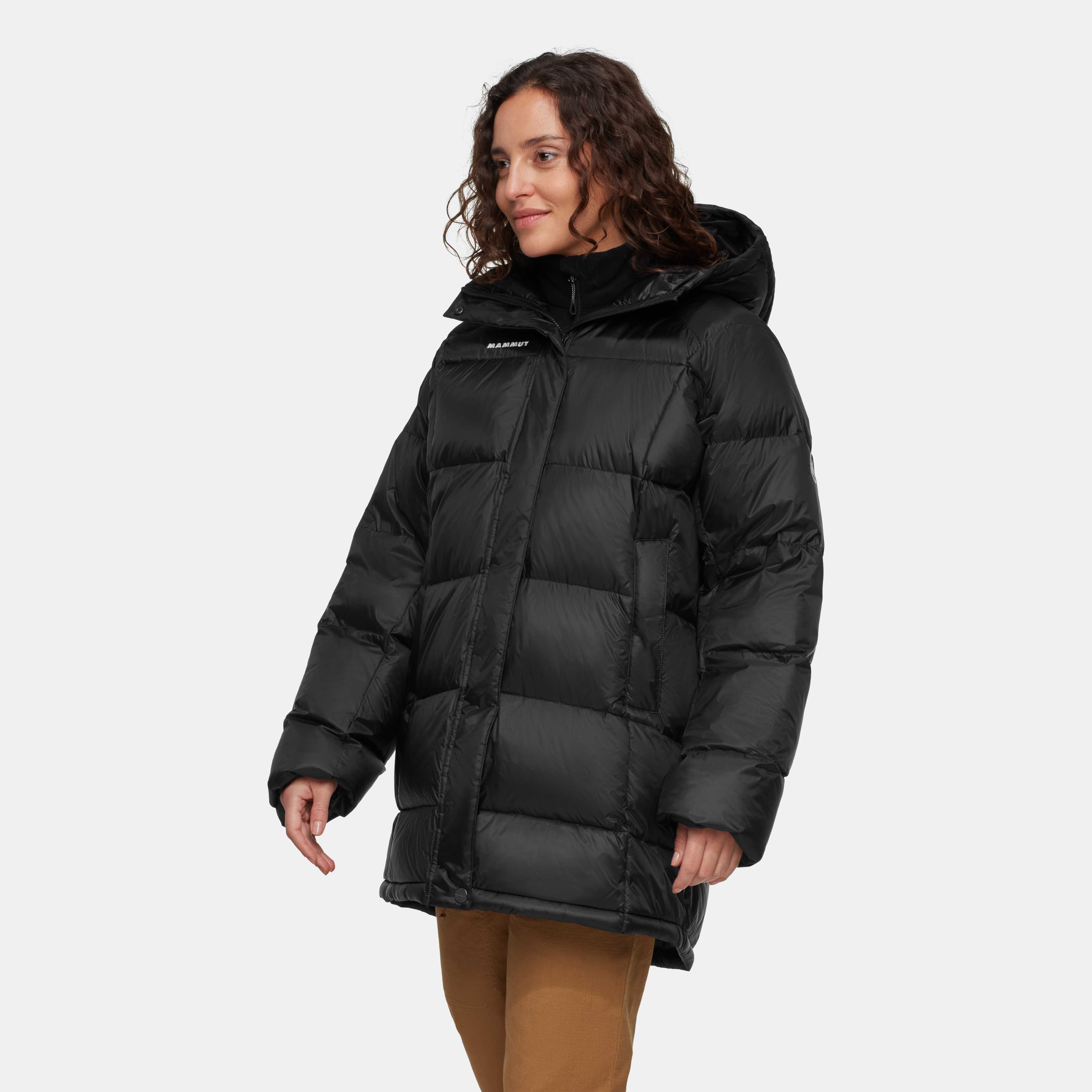 Mammut Glacier Glow IN Hooded Parka Women, black - Black
