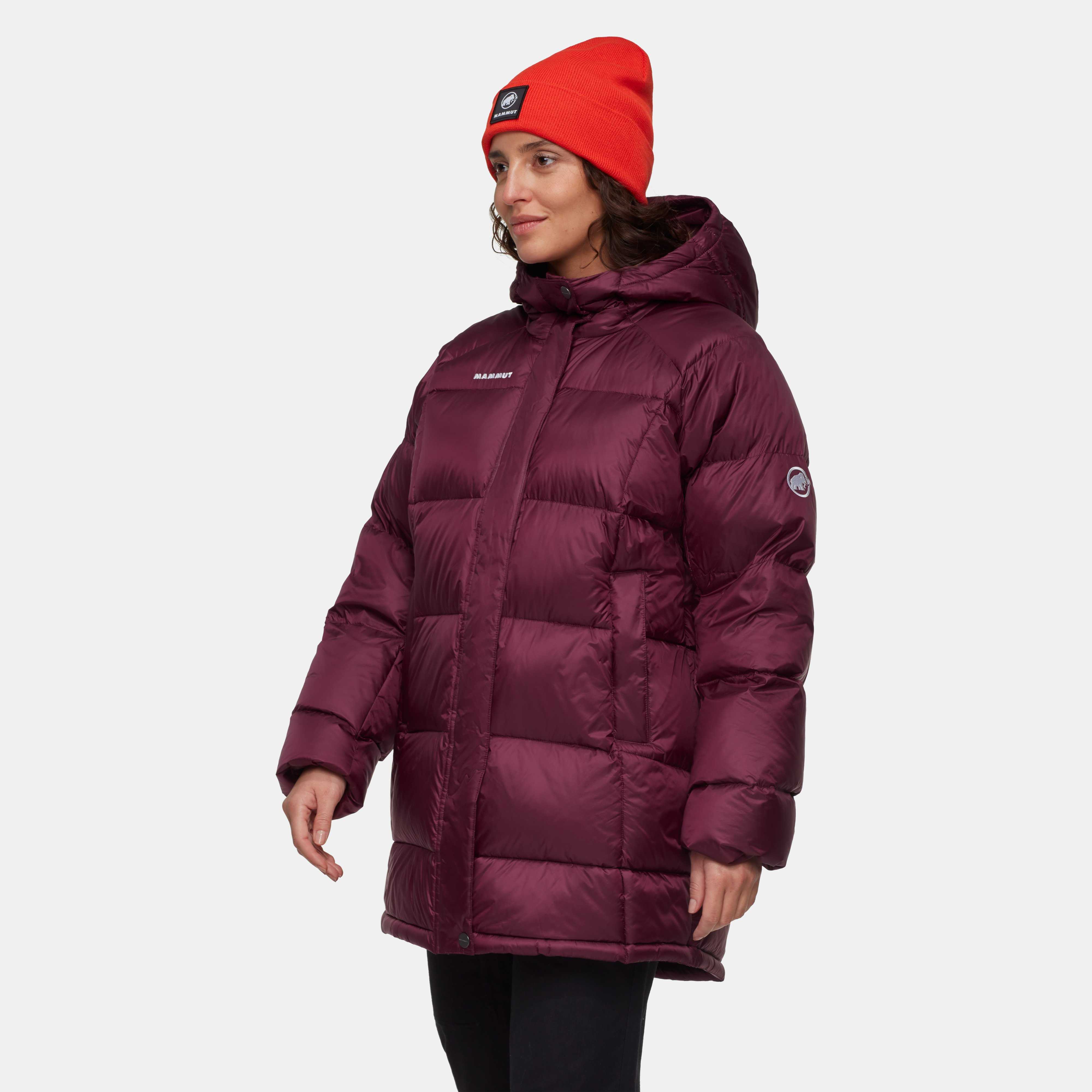 Mammut Glacier Glow IN Hooded Parka Women, vin - Vin