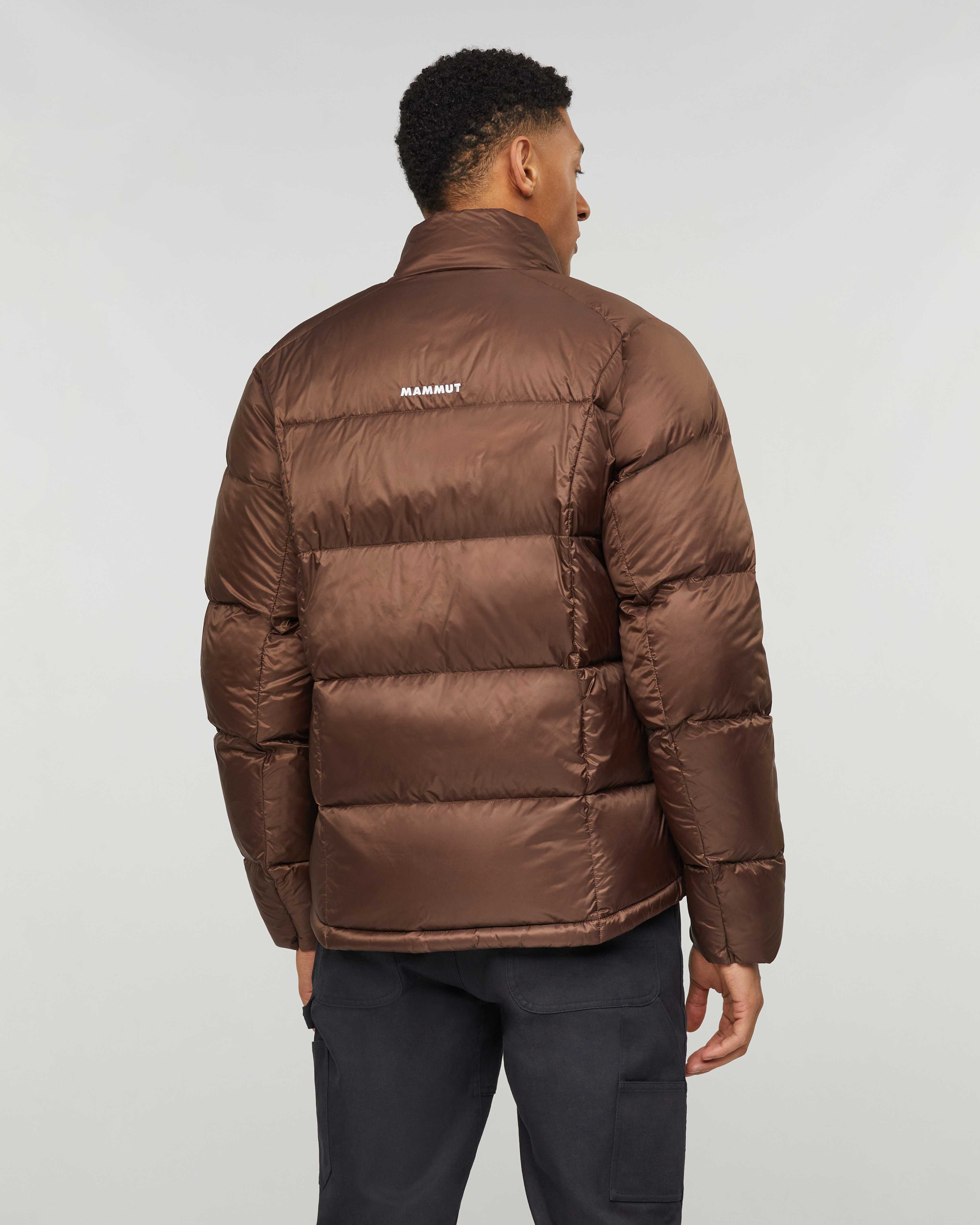 Mammut Glacier Glow IN Jacket Men, soil - Soil - Model back view