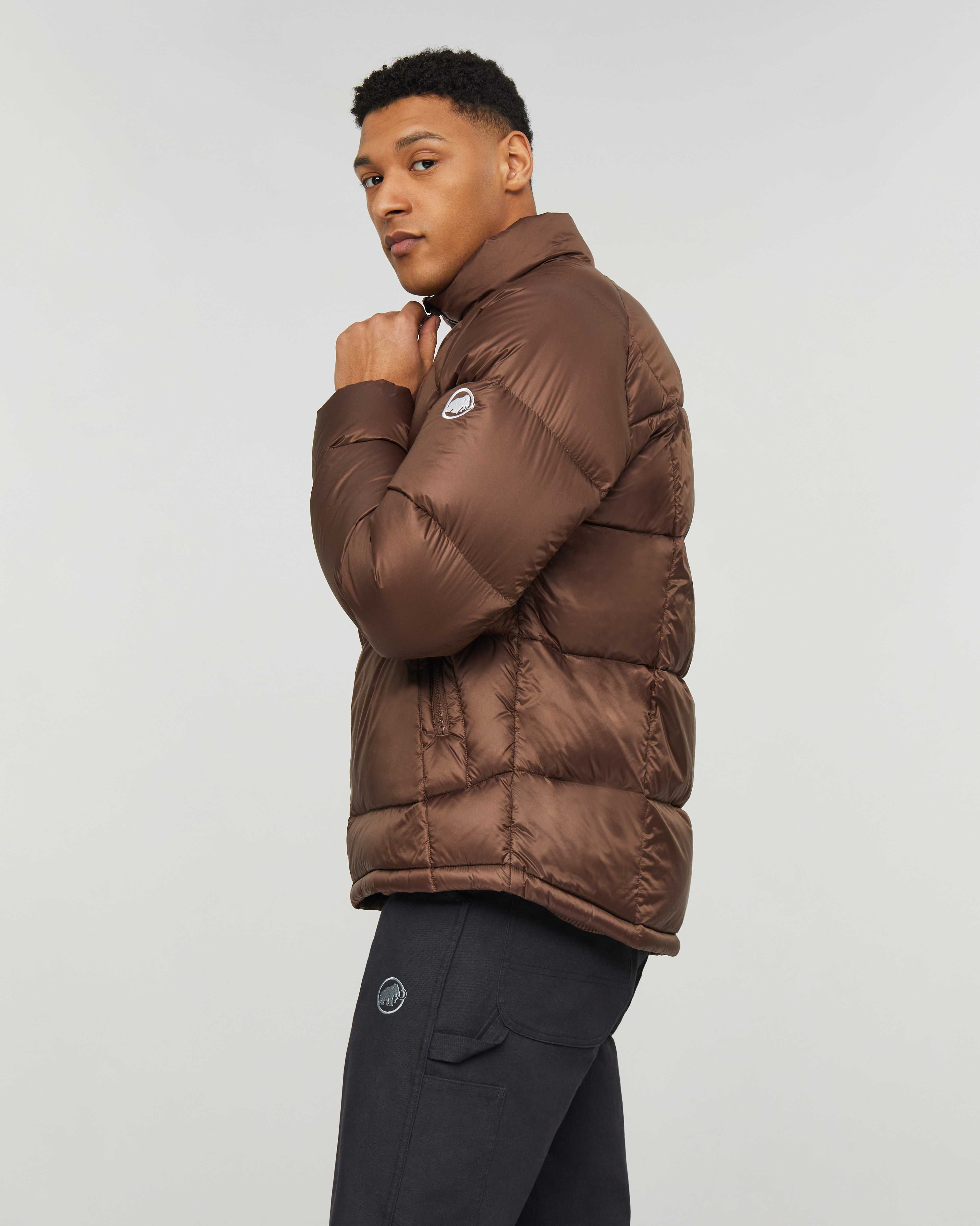 Mammut Glacier Glow IN Jacket Men, soil - Soil - Model side view