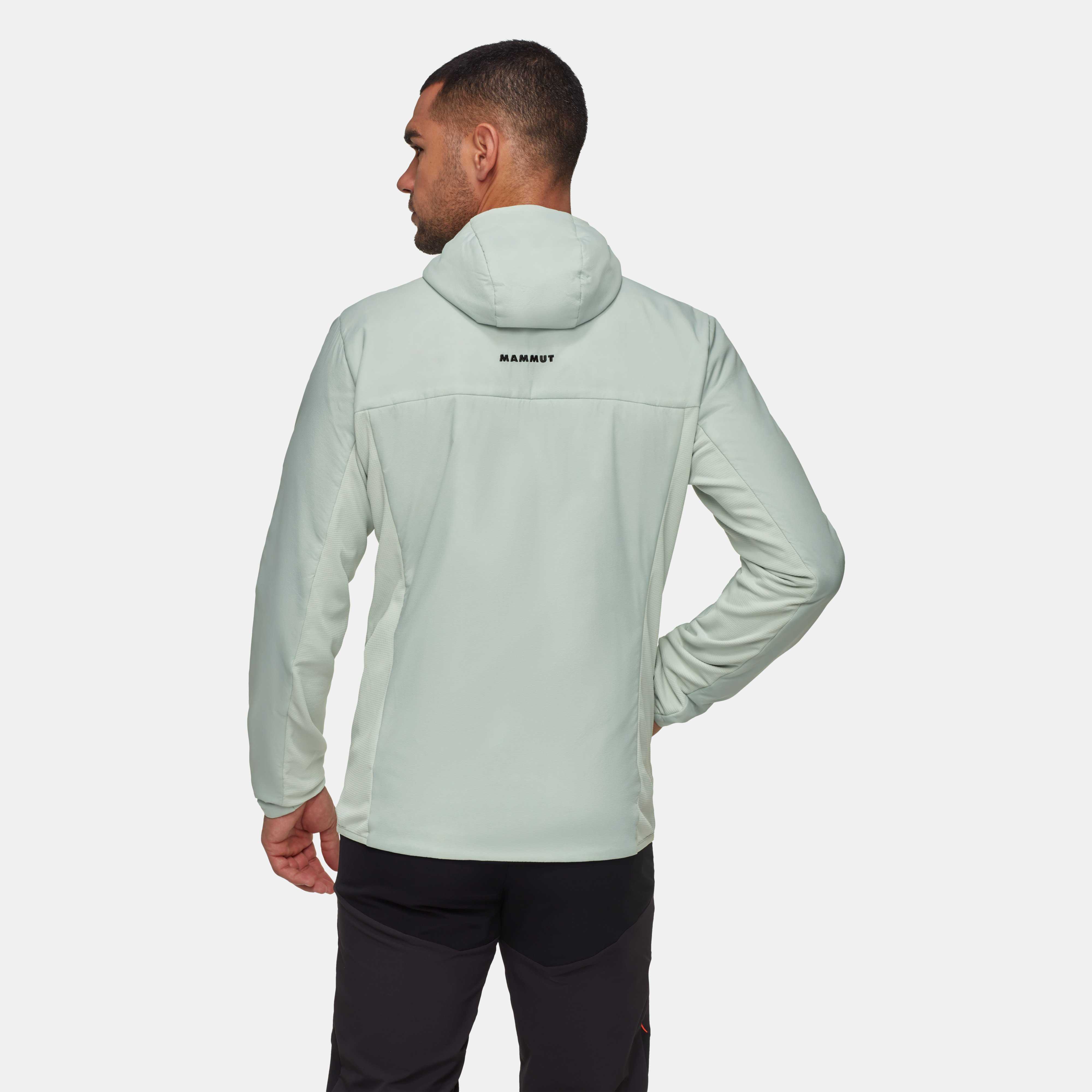 Mammut Rime Light IN Hybrid Hooded Jacket Men, silver sage - Silver sage